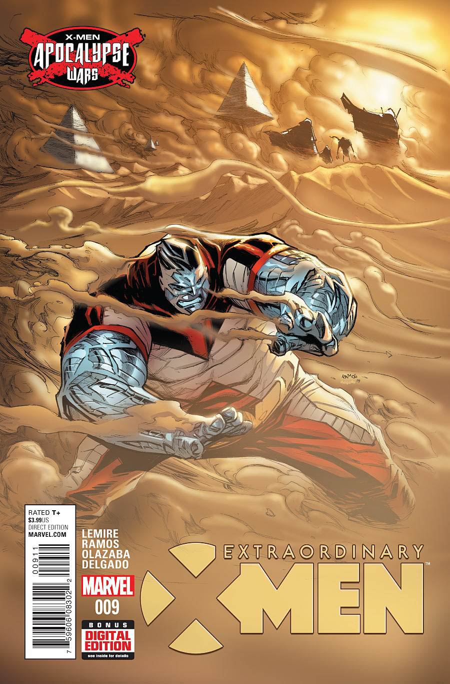 Extraordinary X-Men #9 Cover A Regular Humberto Ramos Cover (X-Men Apocalypse Wars Tie-In)