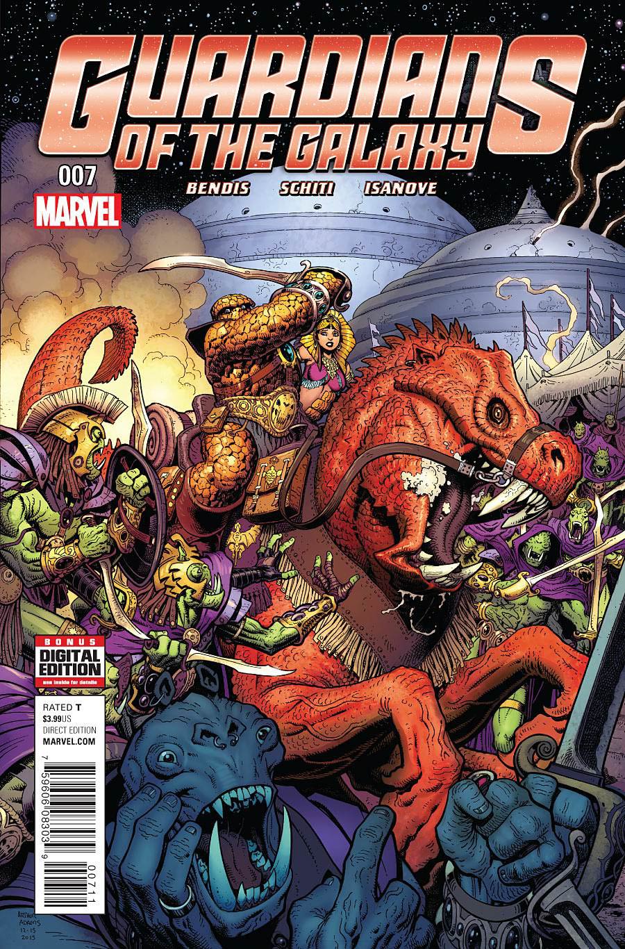 Guardians Of The Galaxy Vol 4 #7 Cover A Regular Arthur Adams Cover