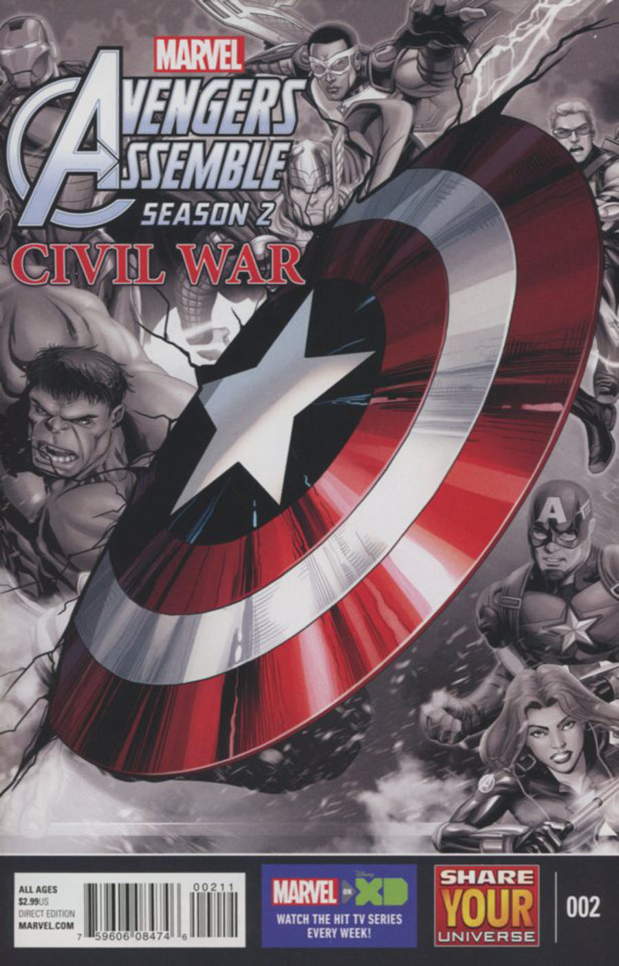 Marvel Universe Avengers Assemble Civil War #2