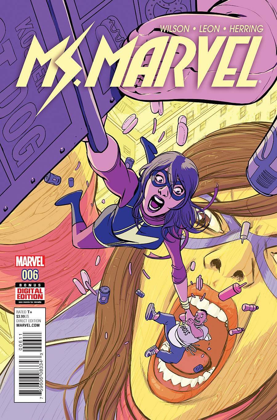 Ms Marvel Vol 4 #6 Cover A Regular David Lopez Cover