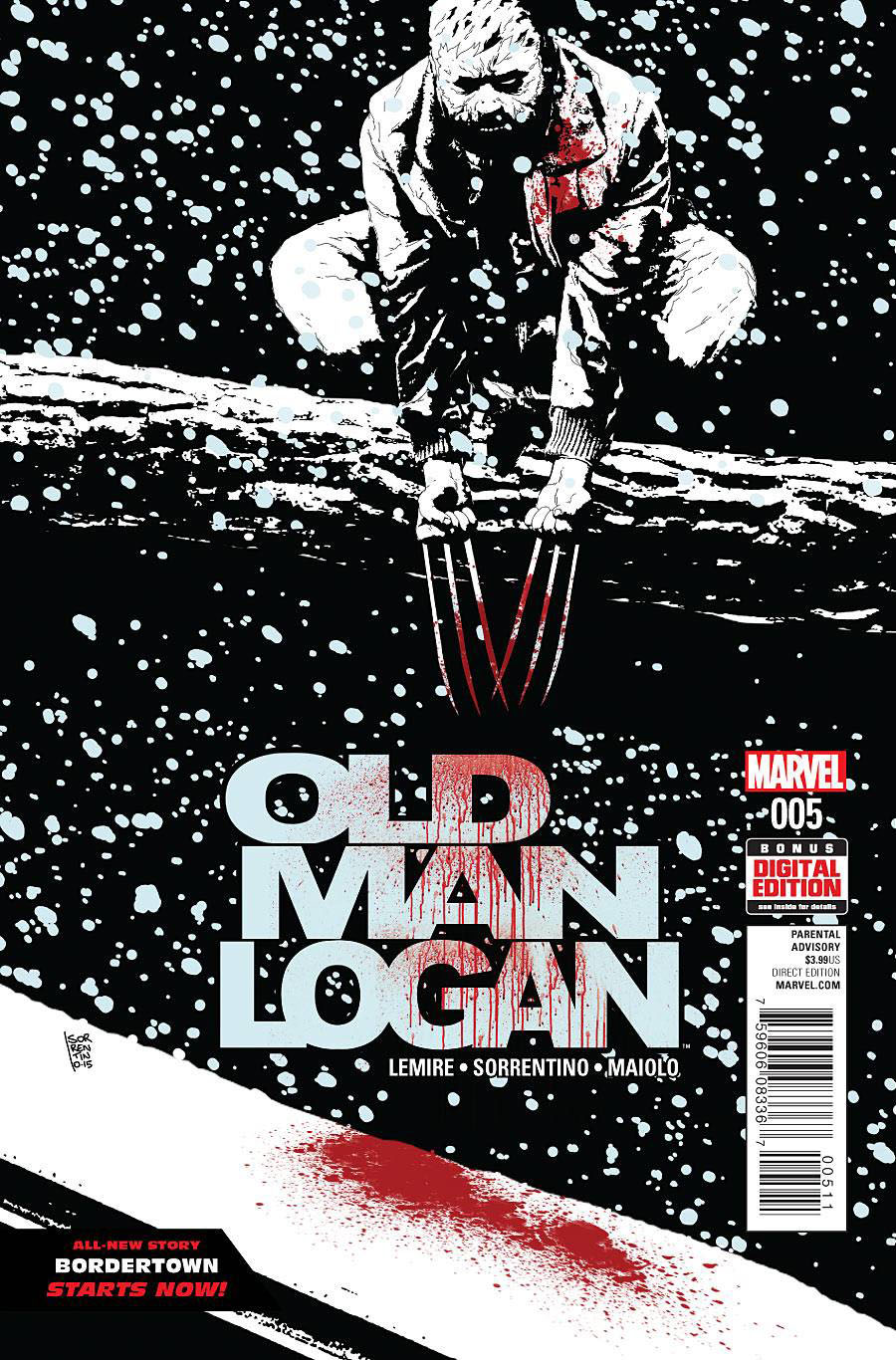 Old Man Logan Vol 2 #5 Cover A Regular Andrea Sorrentino Cover