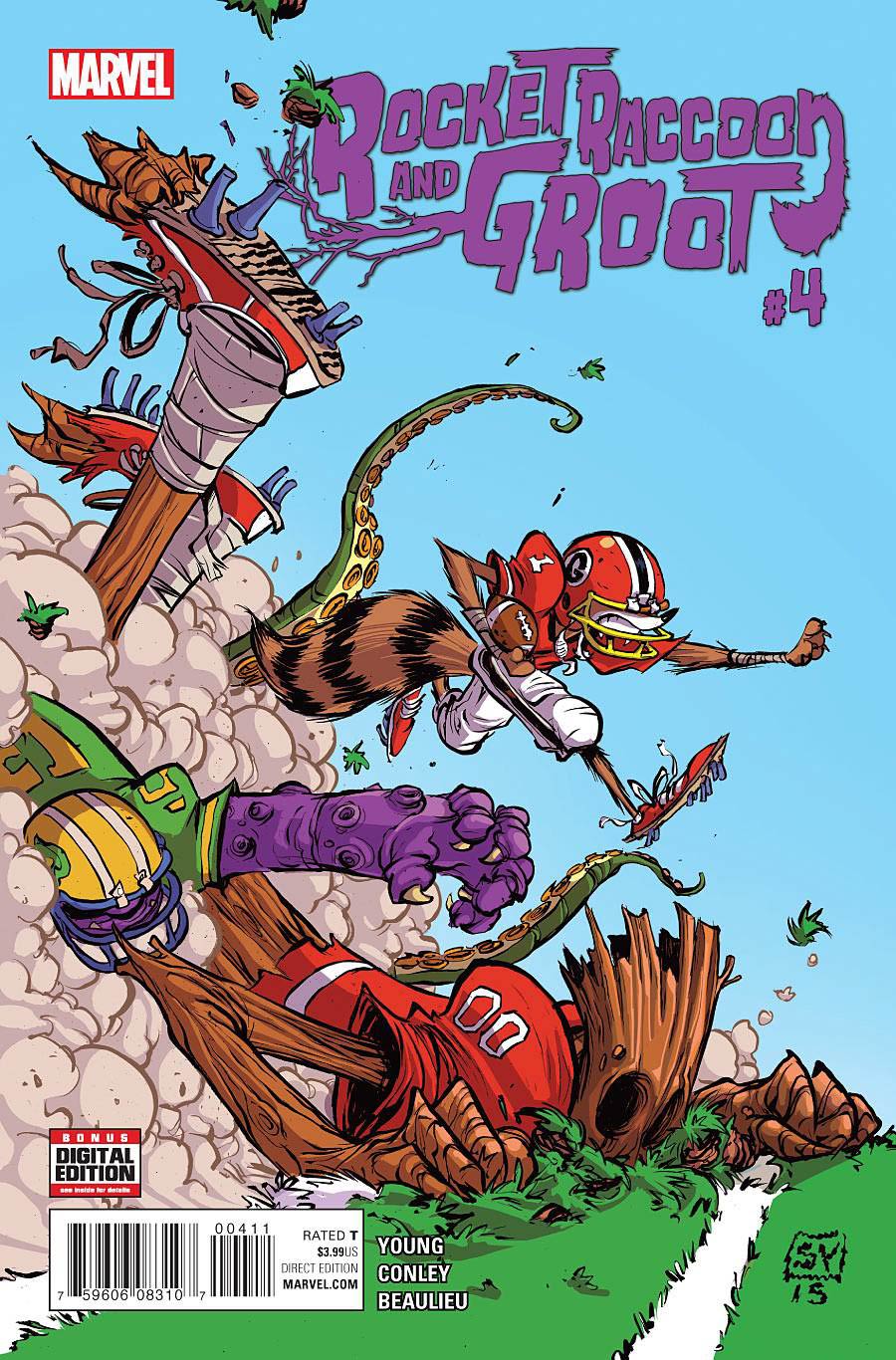 Rocket Raccoon And Groot #4 Cover A Regular Skottie Young Cover
