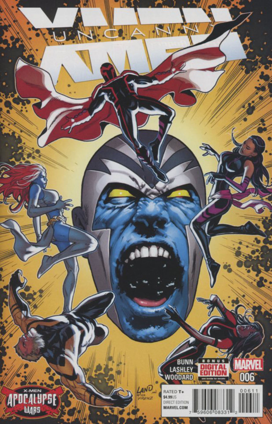 Uncanny X-Men Vol 4 #6 Cover A Regular Greg Land Cover (X-Men Apocalypse Wars Tie-In)