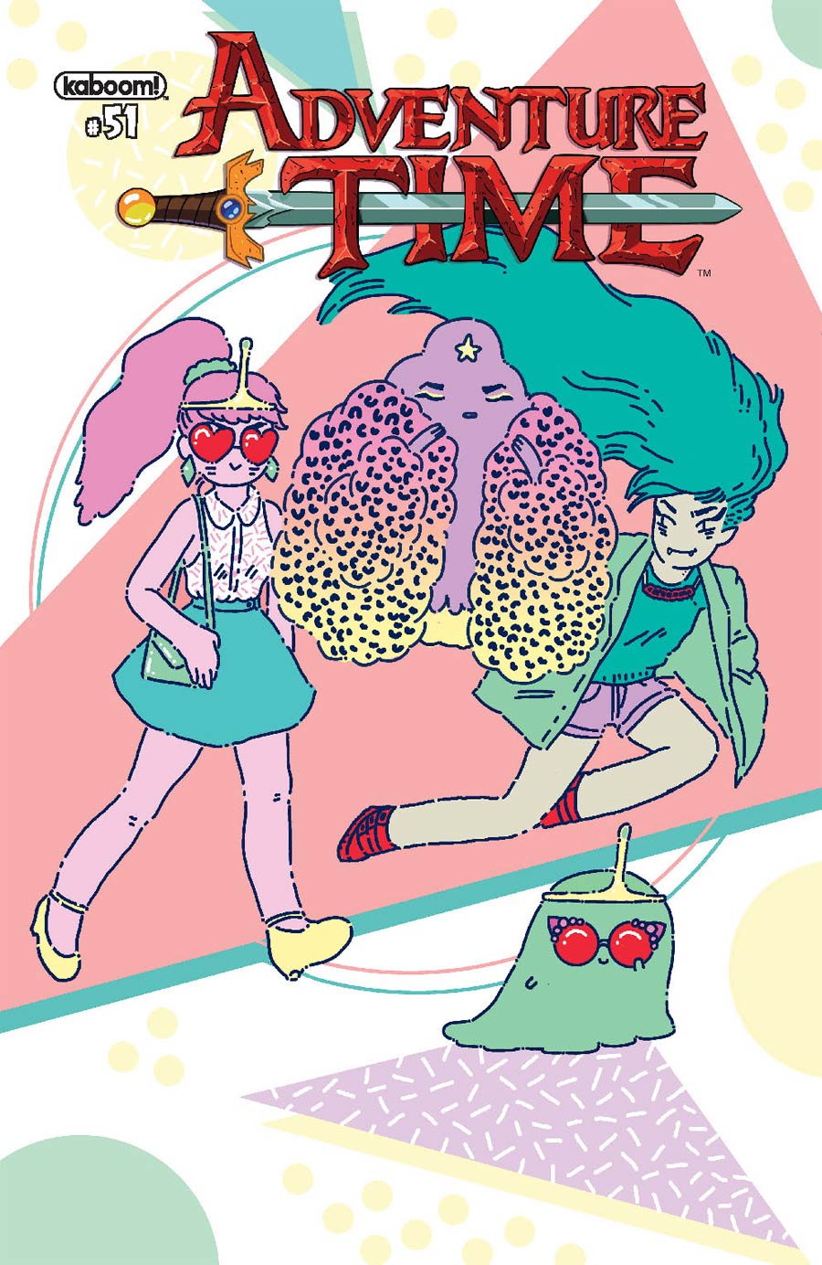 Adventure Time #51 Cover B Variant Mia Schwartz Subscription Cover