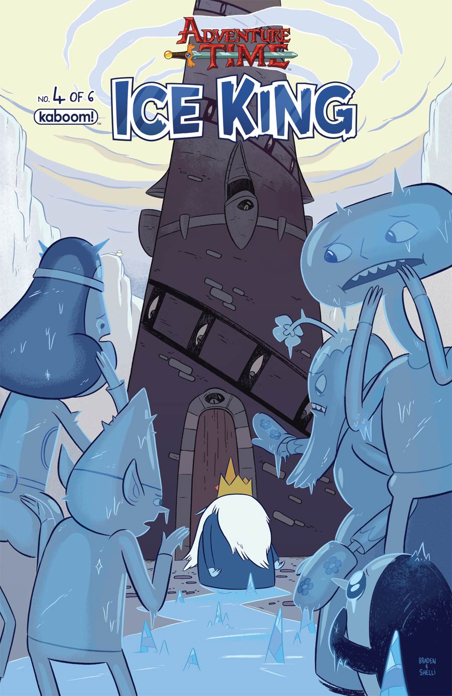 Adventure Time Ice King #4 Cover A Regular Shelli Paroline & Braden Lamb Cover