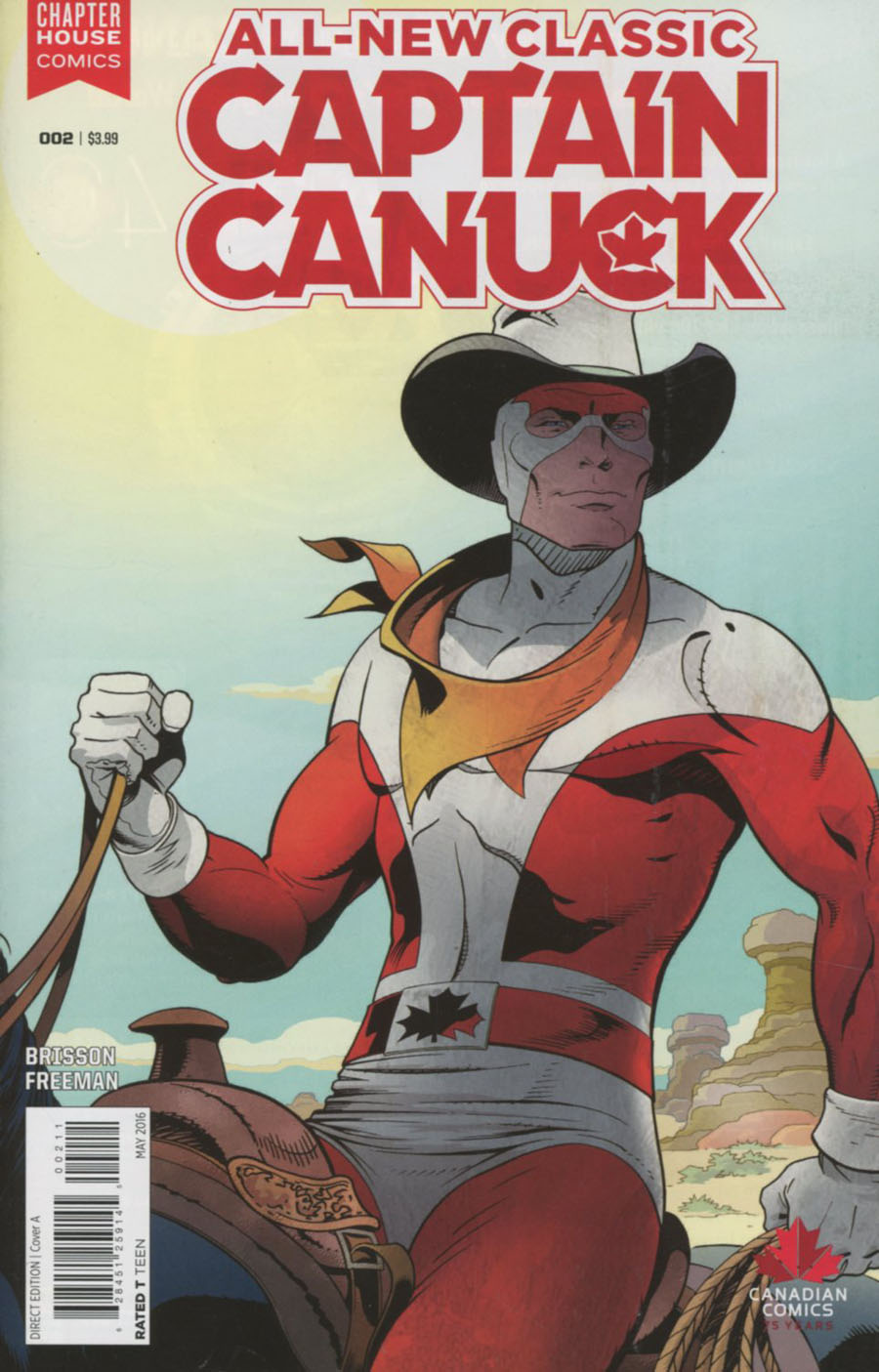 All-New Classic Captain Canuck #2 Cover A Regular George Freeman Cover