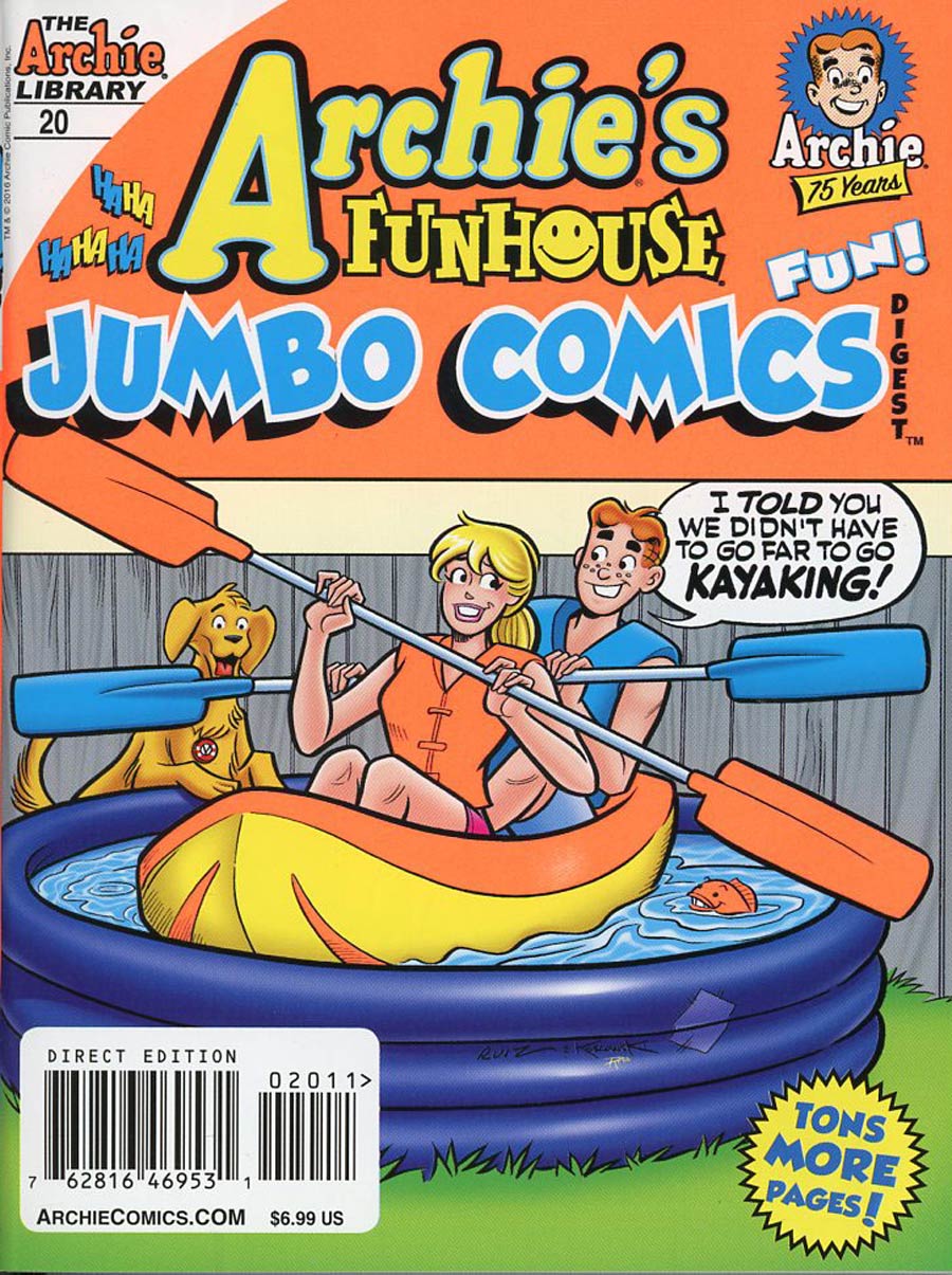 Archies Funhouse Jumbo Comics Digest #20
