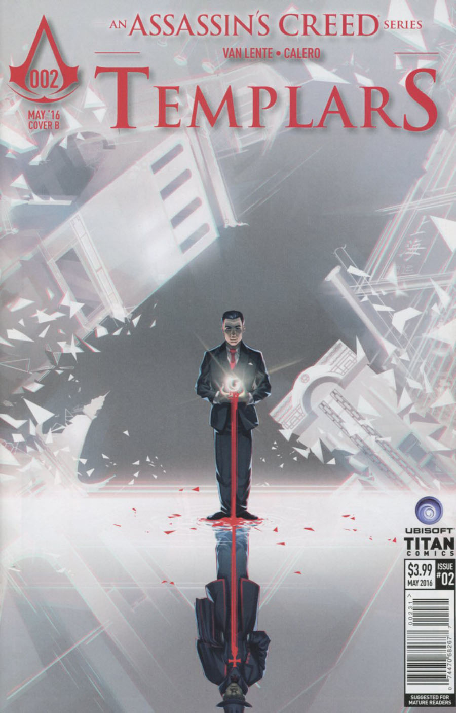 Assassins Creed Templars #2 Cover C Variant Verity Glass Cover