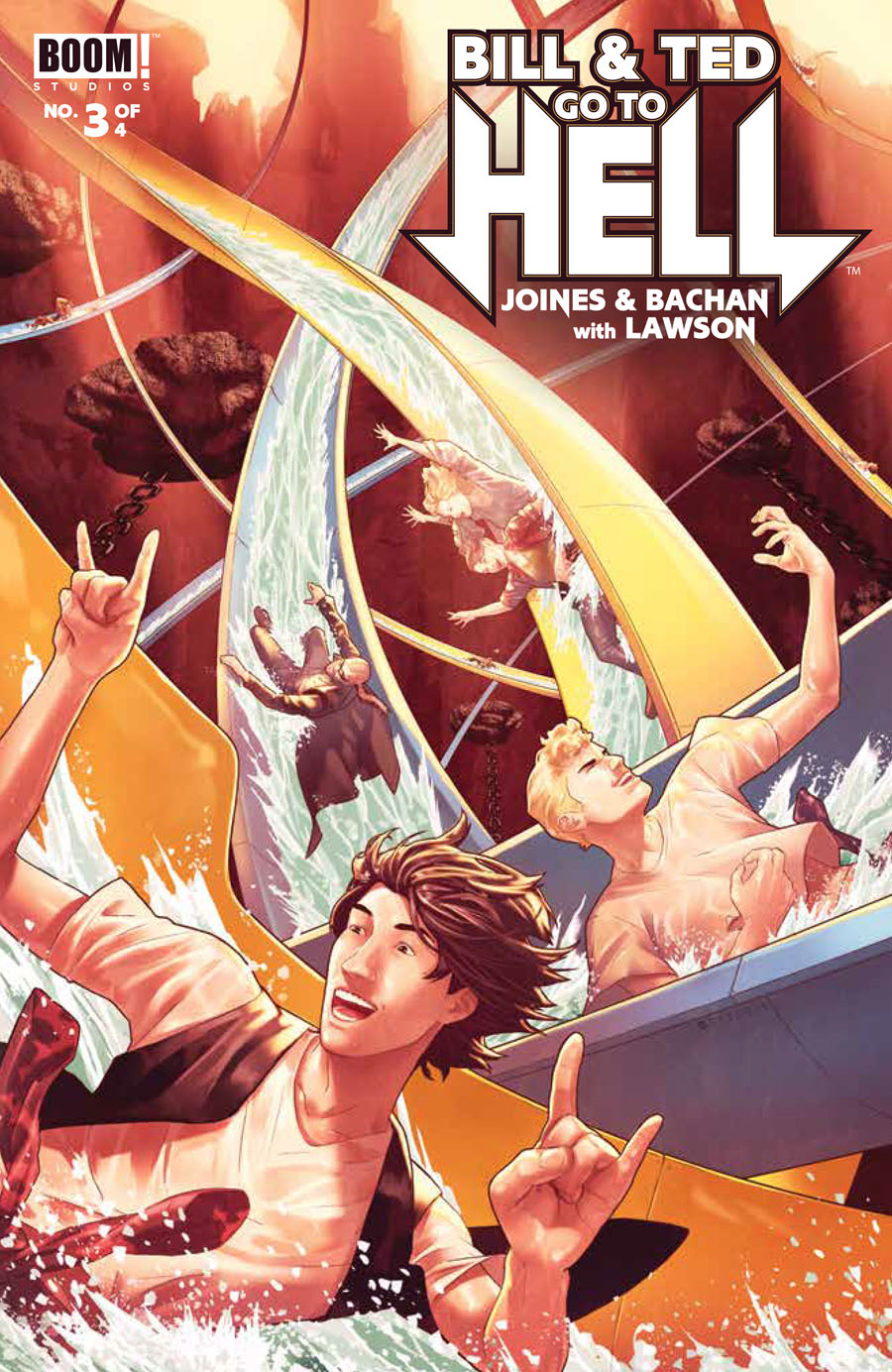 Bill & Ted Go To Hell #3 Cover A Regular Jamal Campbell Cover