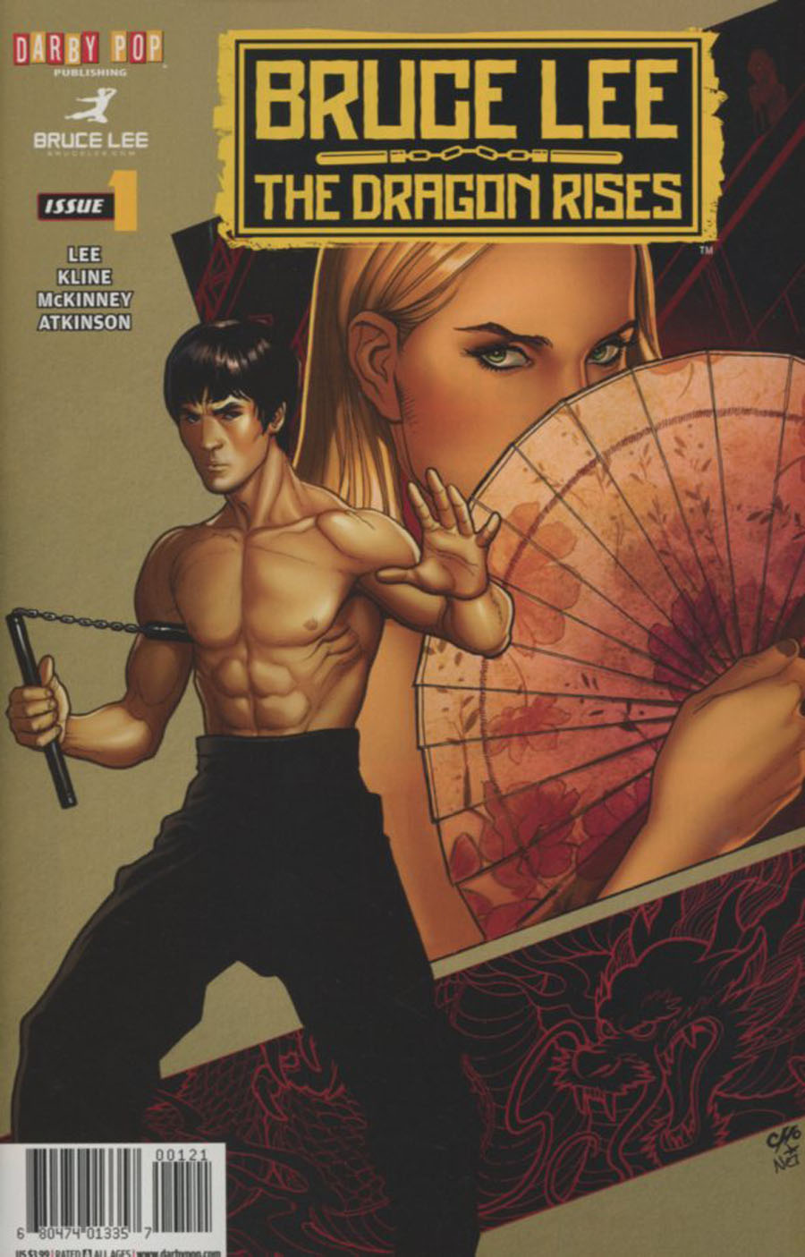 Bruce Lee Dragon Rises #1 Cover B Frank Cho