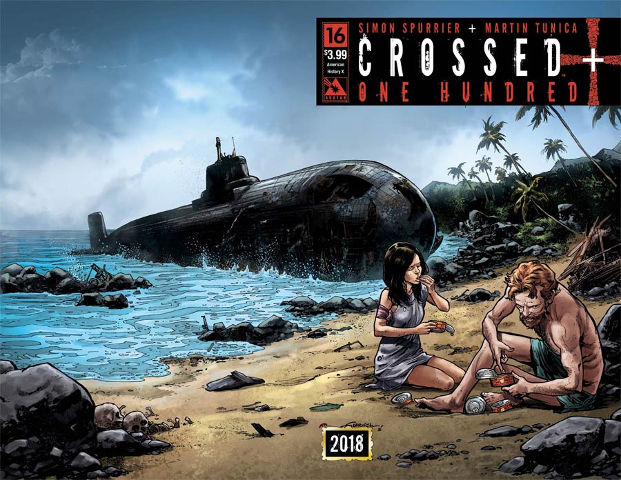 Crossed Plus 100 #16 Cover B American History X Wraparound Cover