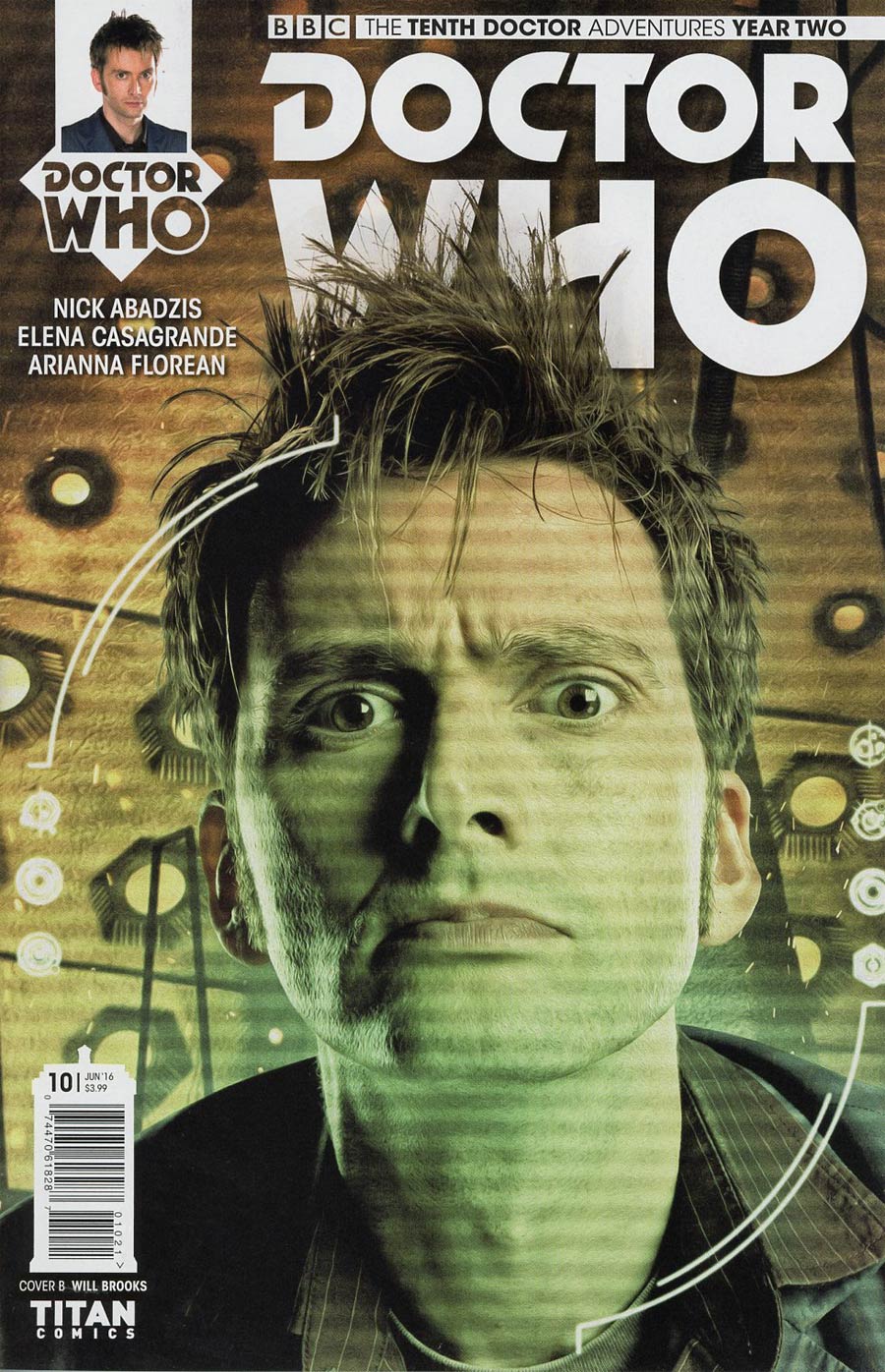 Doctor Who 10th Doctor Year Two #10 Cover B Variant Photo Subscription Cover