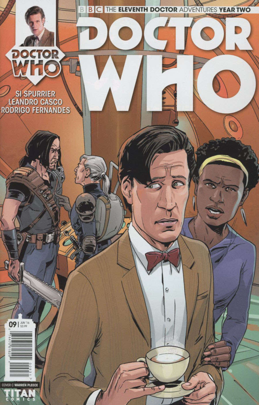 Doctor Who 11th Doctor Year Two #9 Cover C Variant Warren Pleece Cover