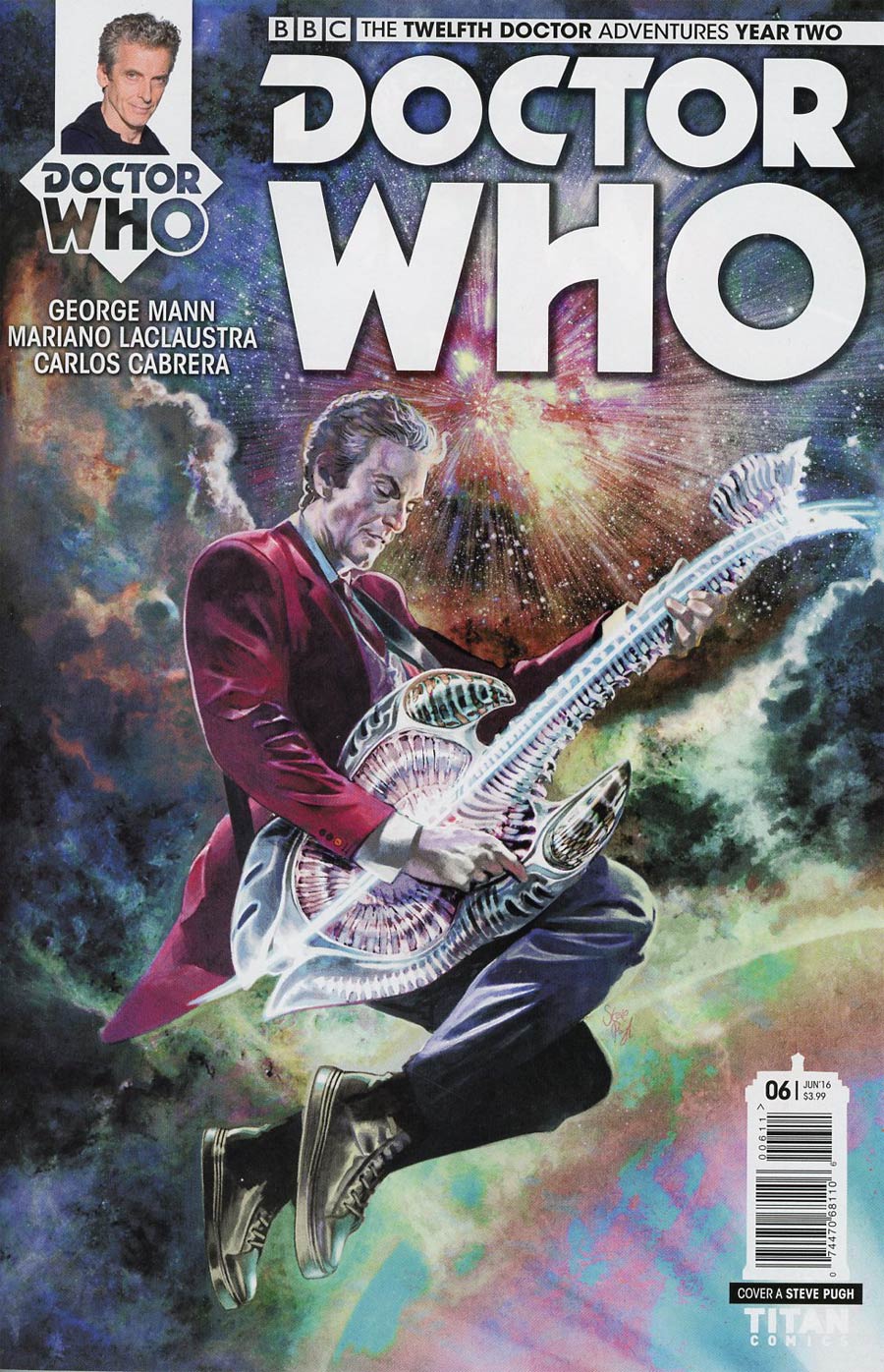 Doctor Who 12th Doctor Year Two #6 Cover A Regular Steve Pugh Cover