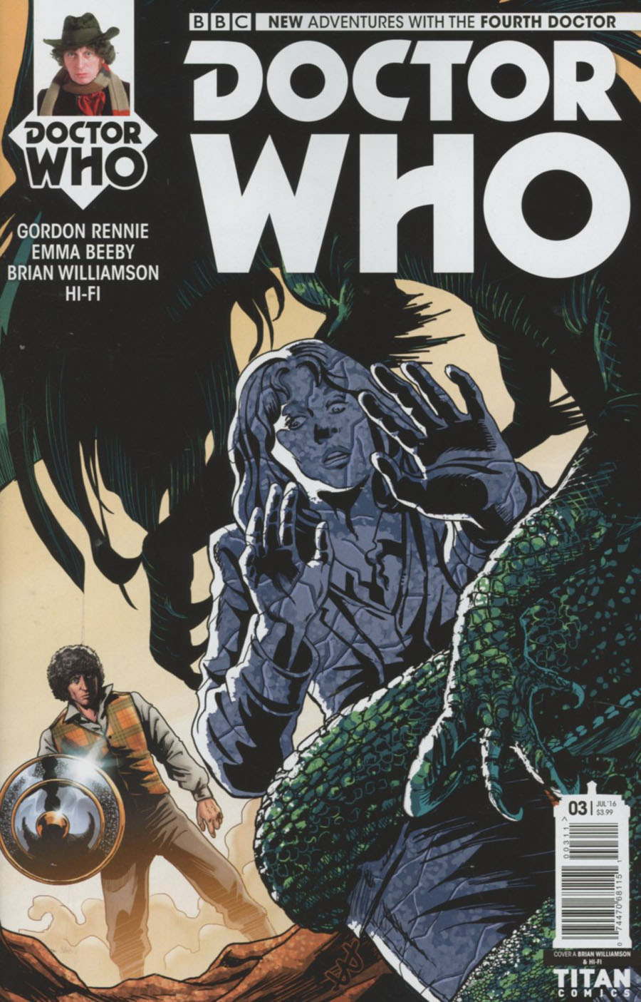 Doctor Who 4th Doctor #3 Cover A Regular Brian Williamson Cover