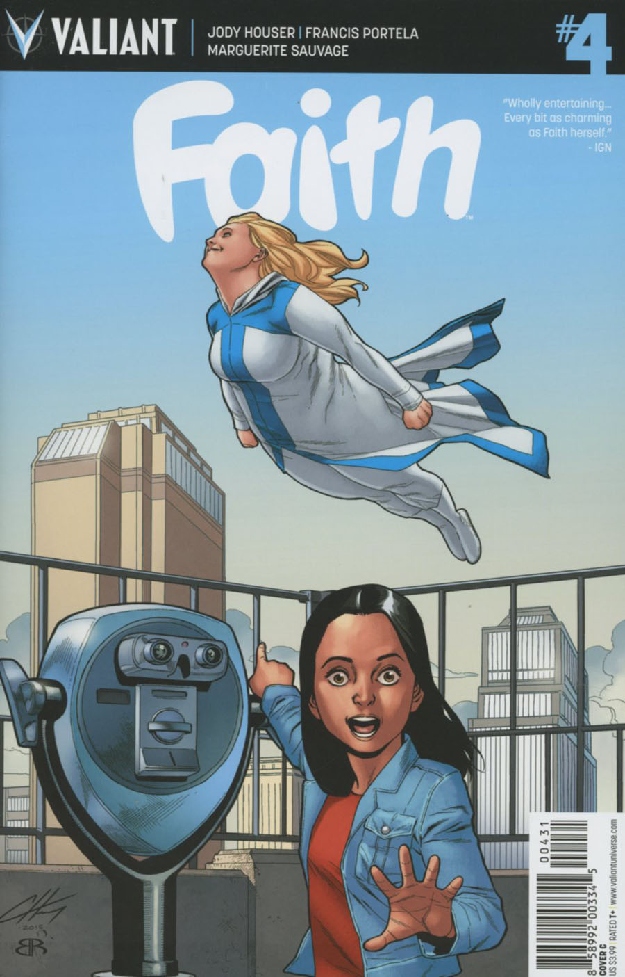 Faith (Valiant Entertainment) #4 Cover C Variant Clayton Henry Cover