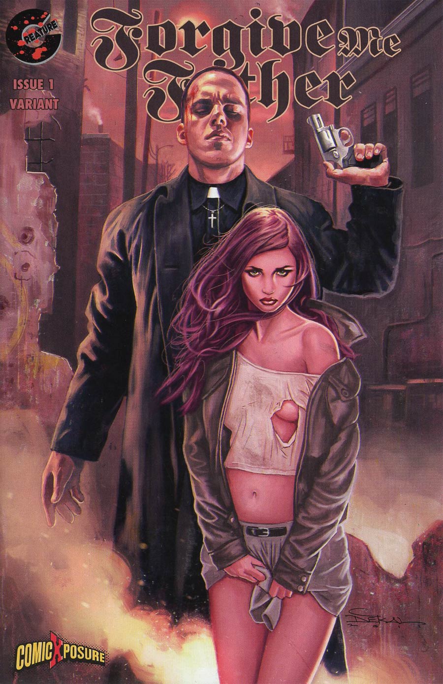 Forgive Me Father Vol 2 #1 Cover B Variant Jeff Dekal Cover