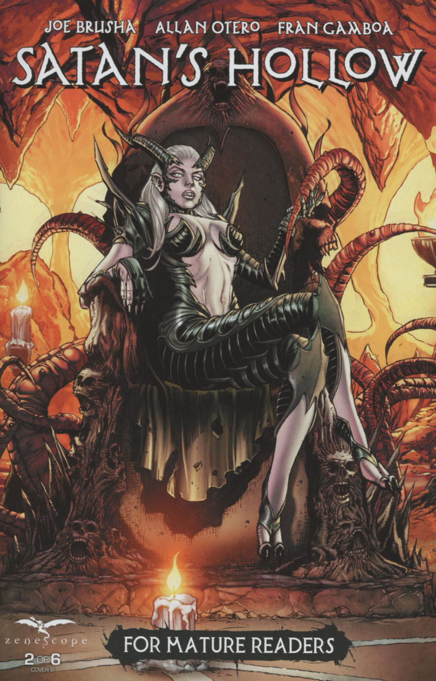 Grimm Fairy Tales Presents Satans Hollow #2 Cover B Anthony Spay Connecting