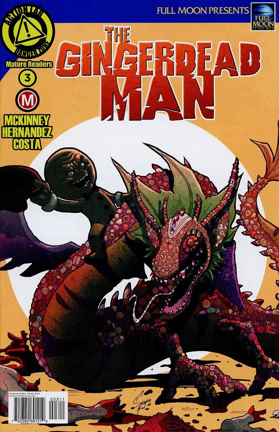 Gingerdead Man #3 Cover A Regular Sergio Rios Cover