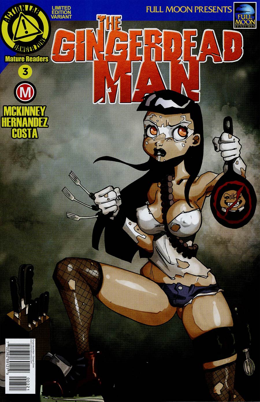 Gingerdead Man #3 Cover B Variant Dan Mendoza Color Cover