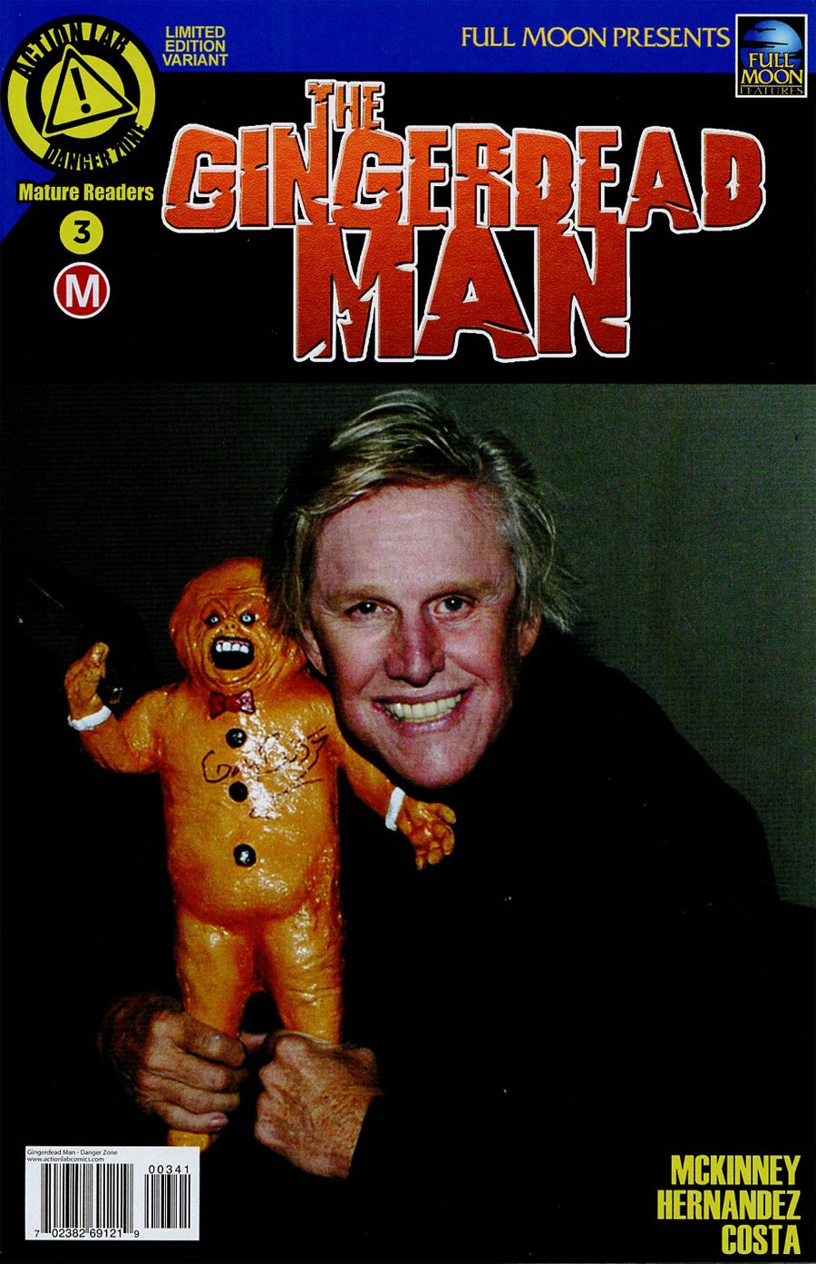 Gingerdead Man #3 Cover D Variant Gary Busey Photo Cover