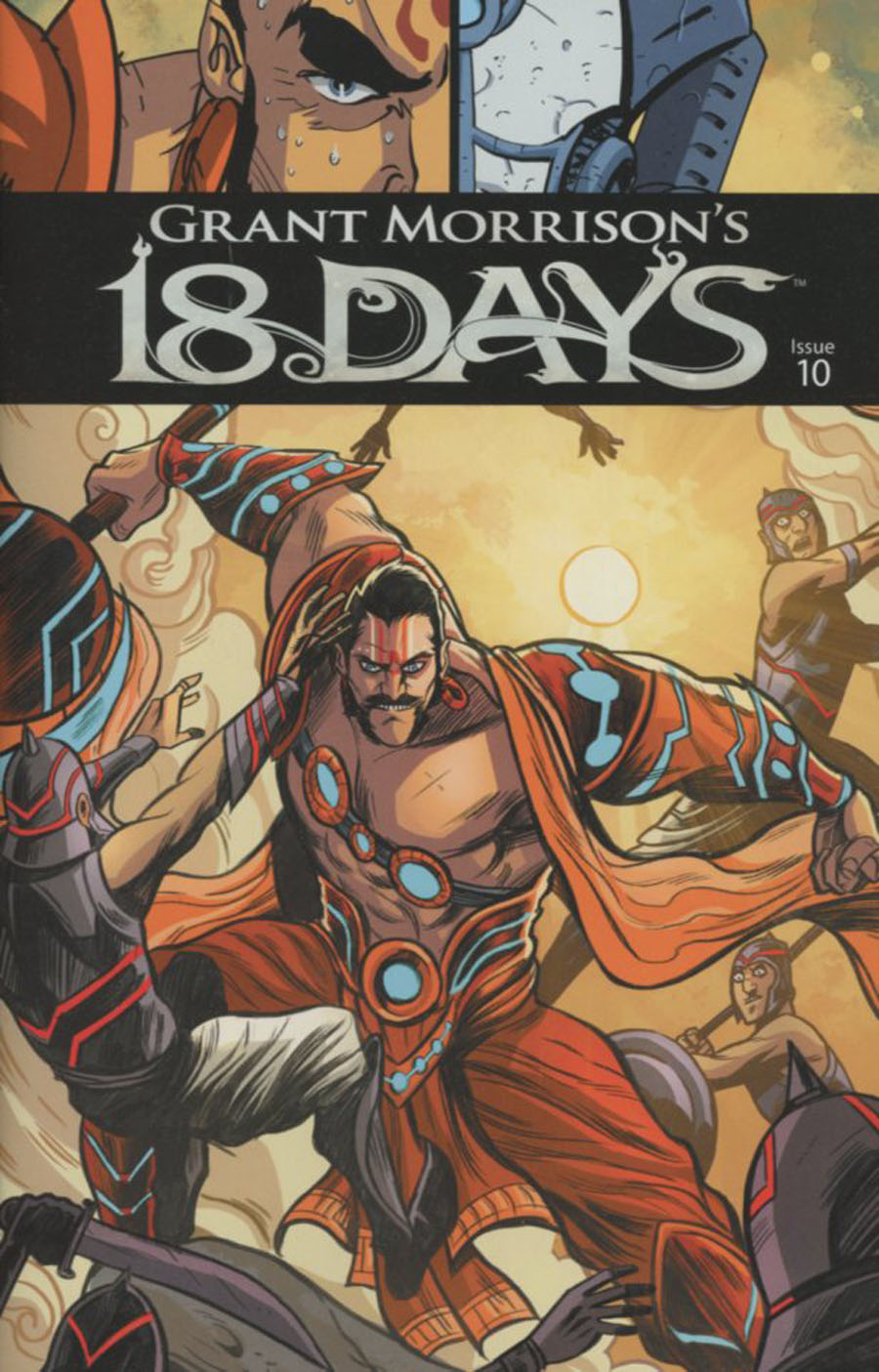 Grant Morrisons 18 Days #10 Cover A Regular Jeevan Kang Cover