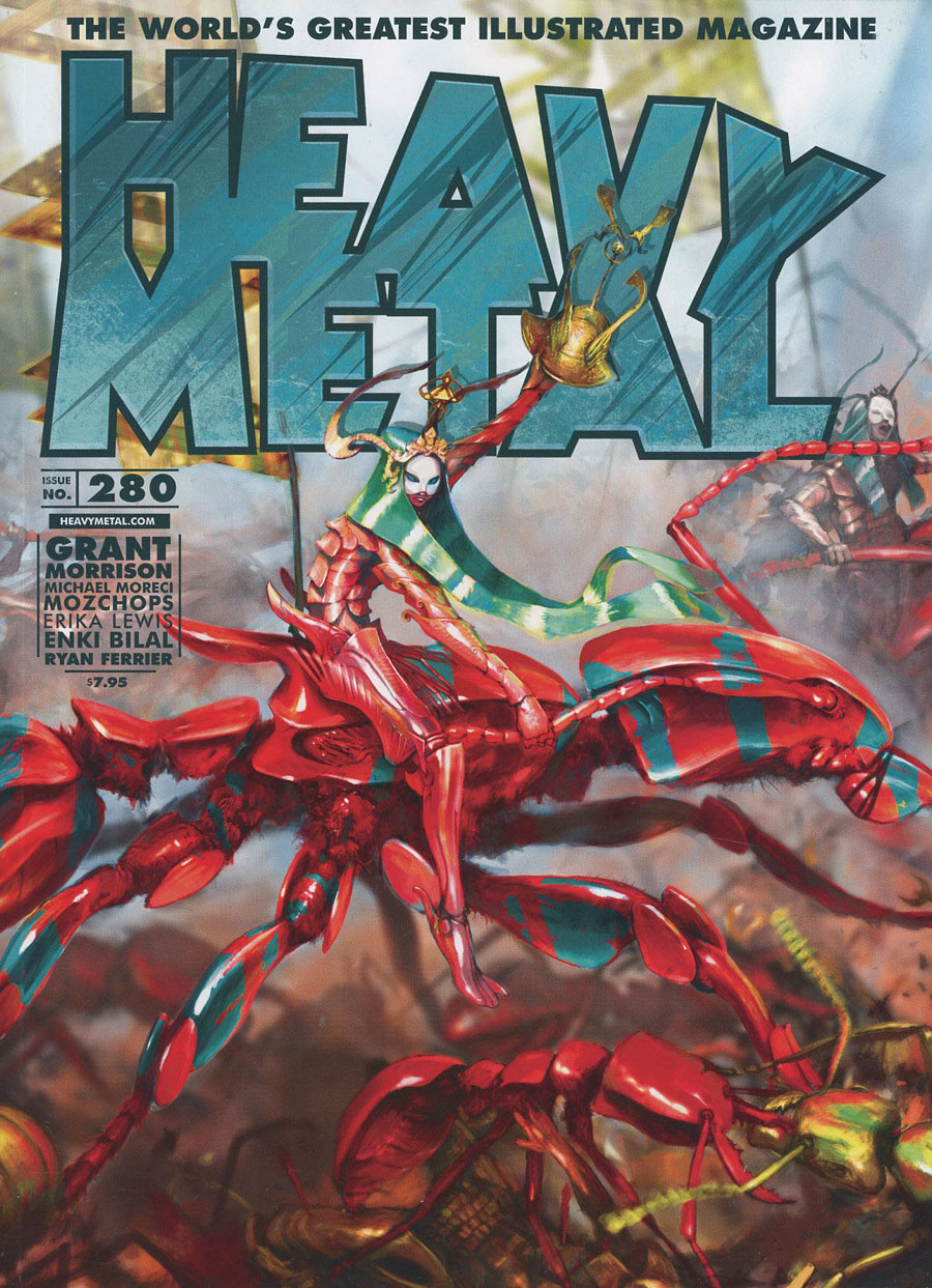 Heavy Metal #280 Cover C Variant Mozchops Prophets Of The Ghost Ants Cover