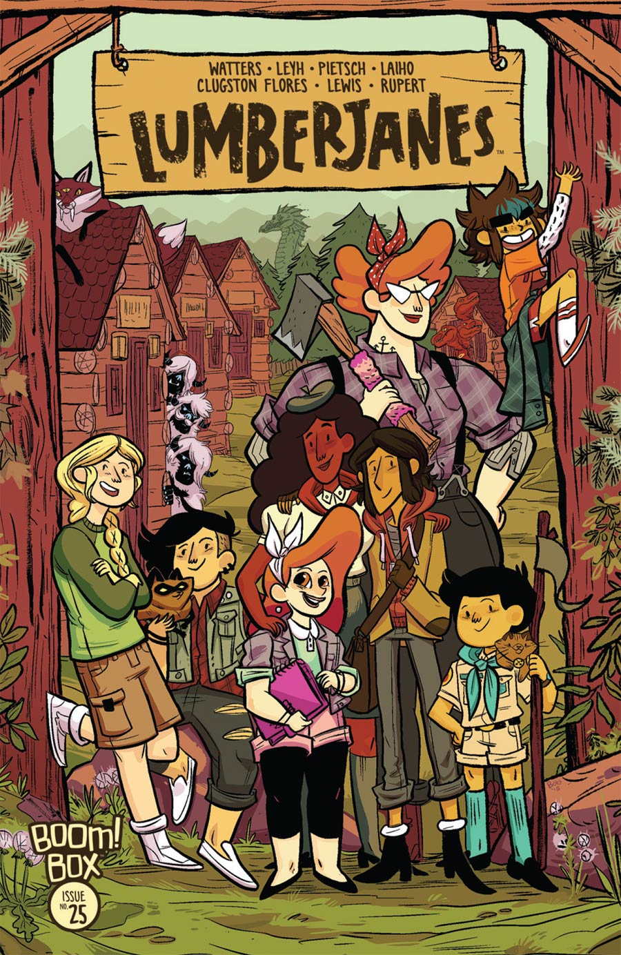 Lumberjanes #25 Cover A Regular Brooke Allen Cover