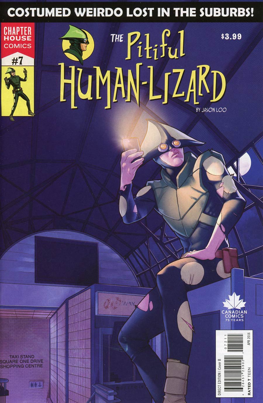 Pitiful Human-Lizard #7 Cover B Variant Jamal Campbell Cover