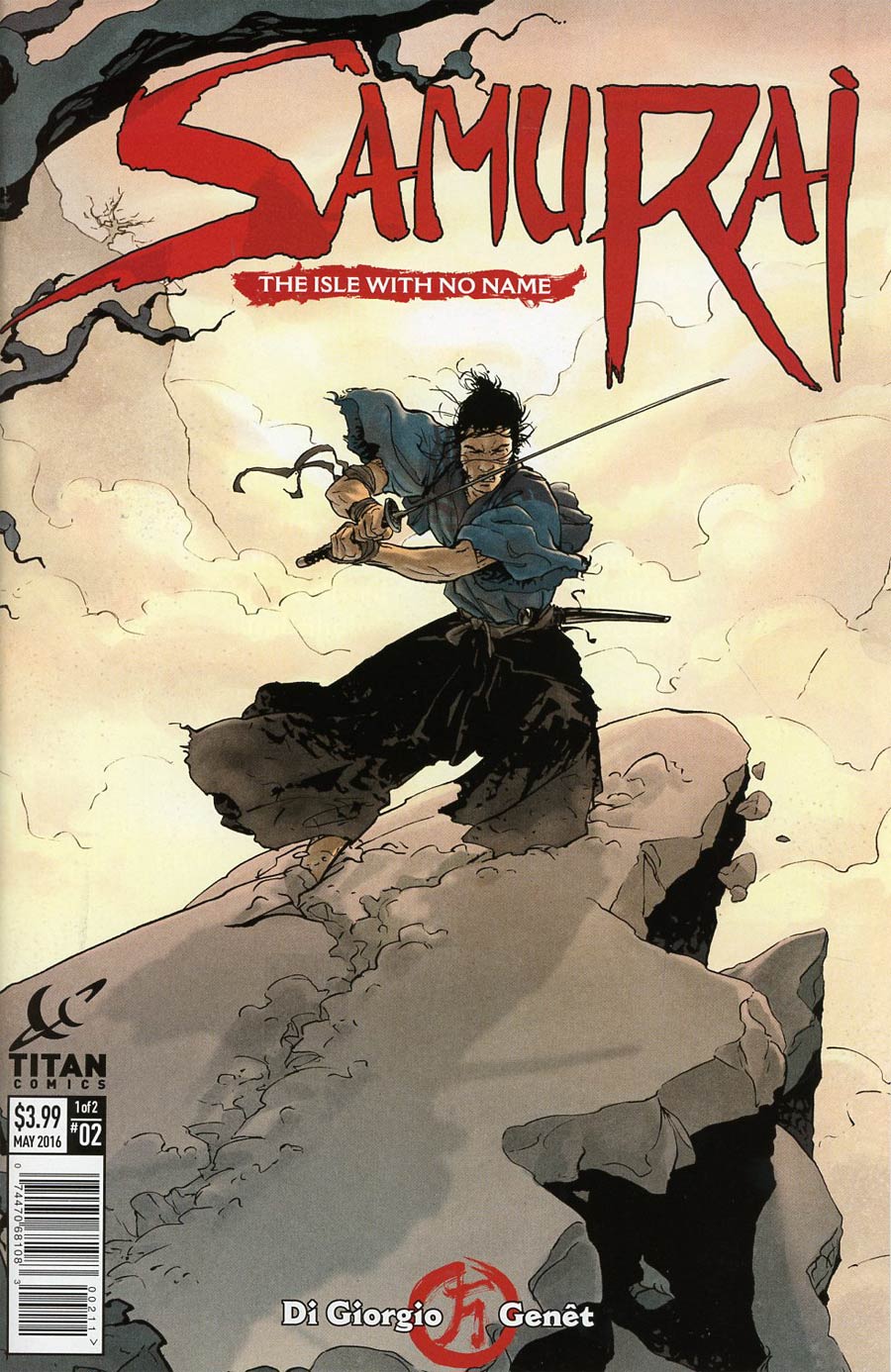 Samurai (Titan Comics) #2 Cover A Regular Frederic Genet Cover