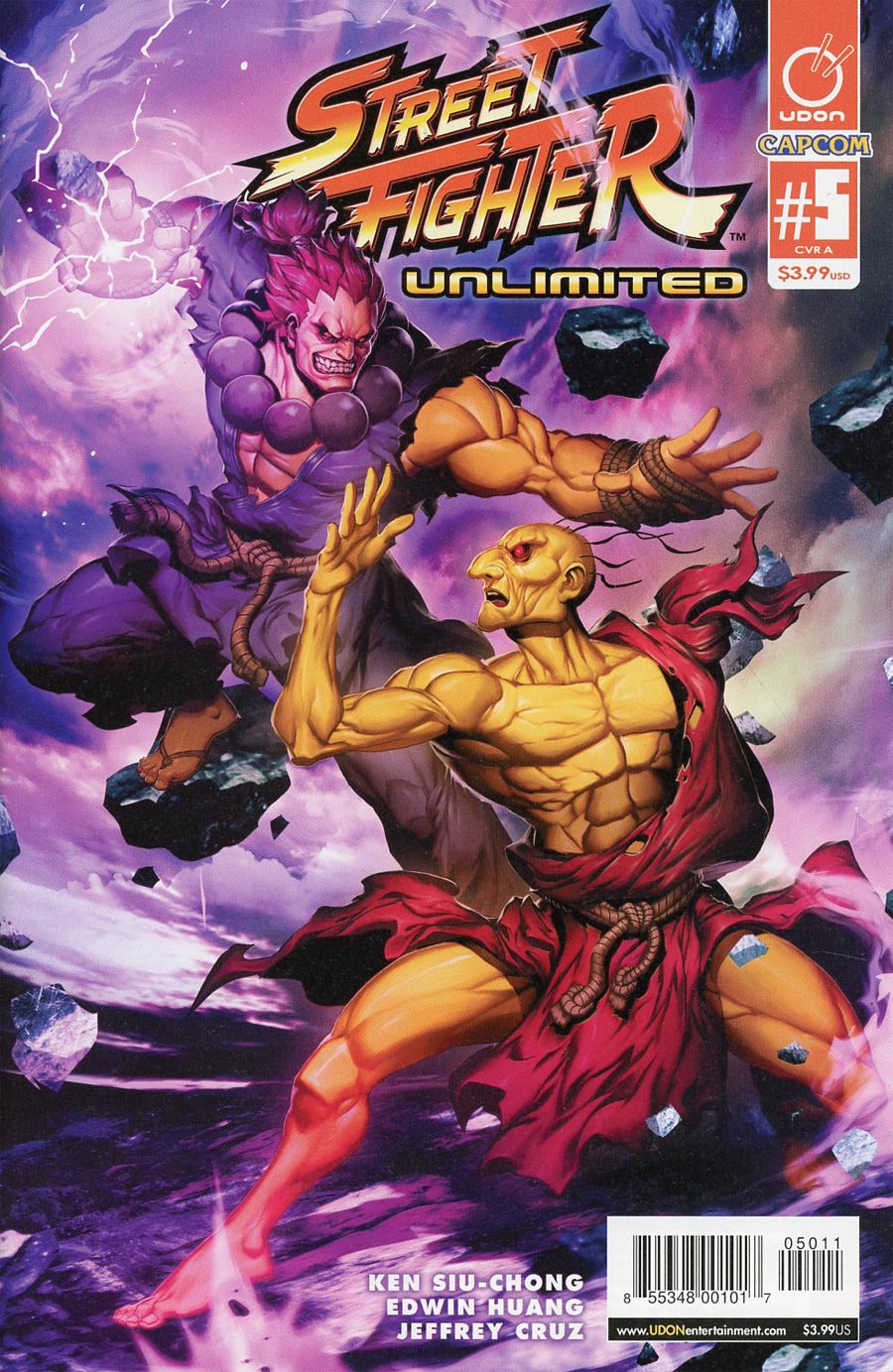 Street Fighter Unlimited #5 Cover A Regular Genzoman Story Cover