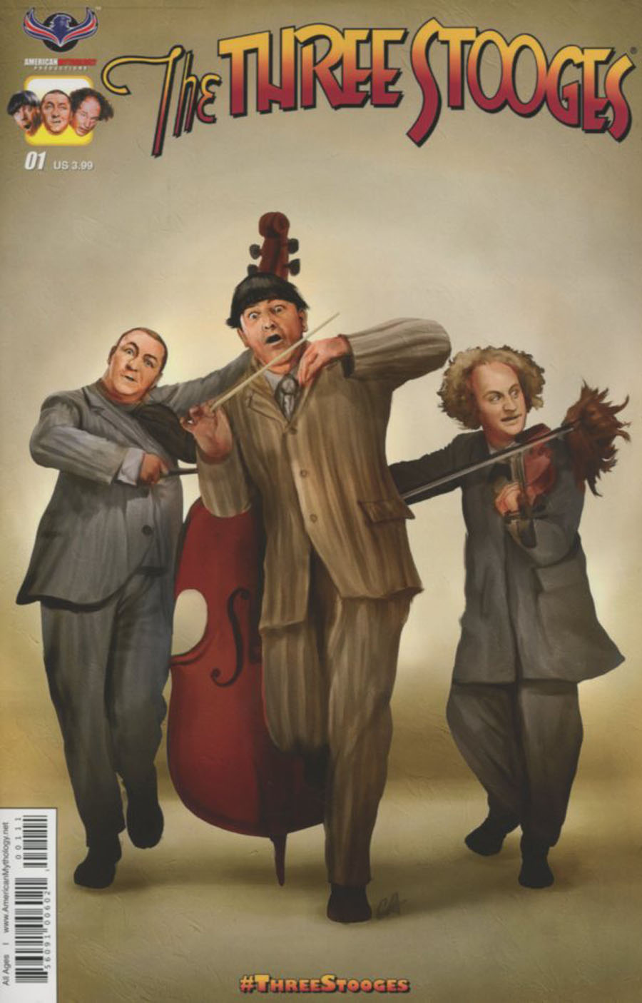 Three Stooges Boys Are Back #1 Cover A Regular Chris Scalf Cover