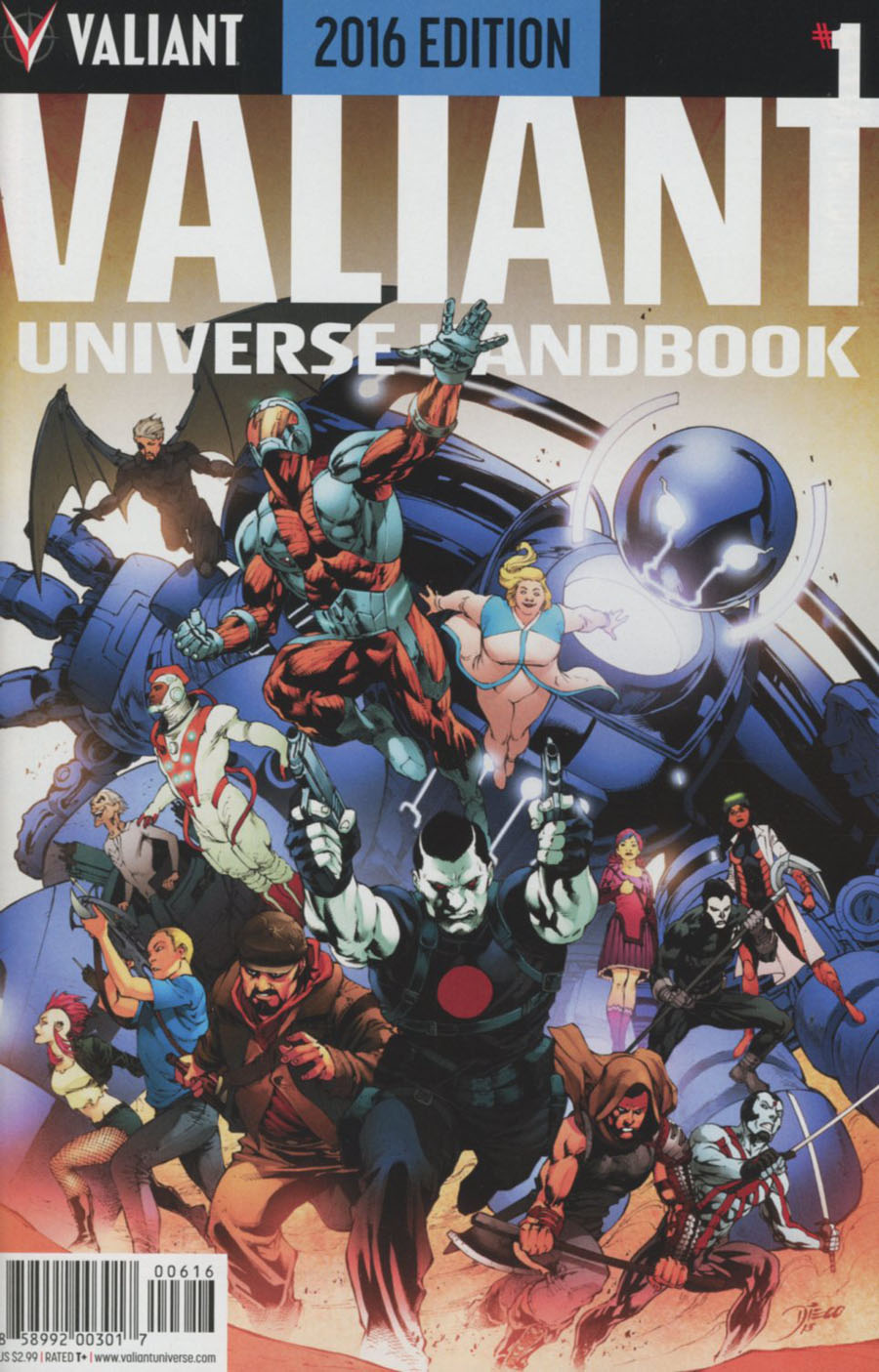 Valiant Universe Handbook 2016 Edition #1