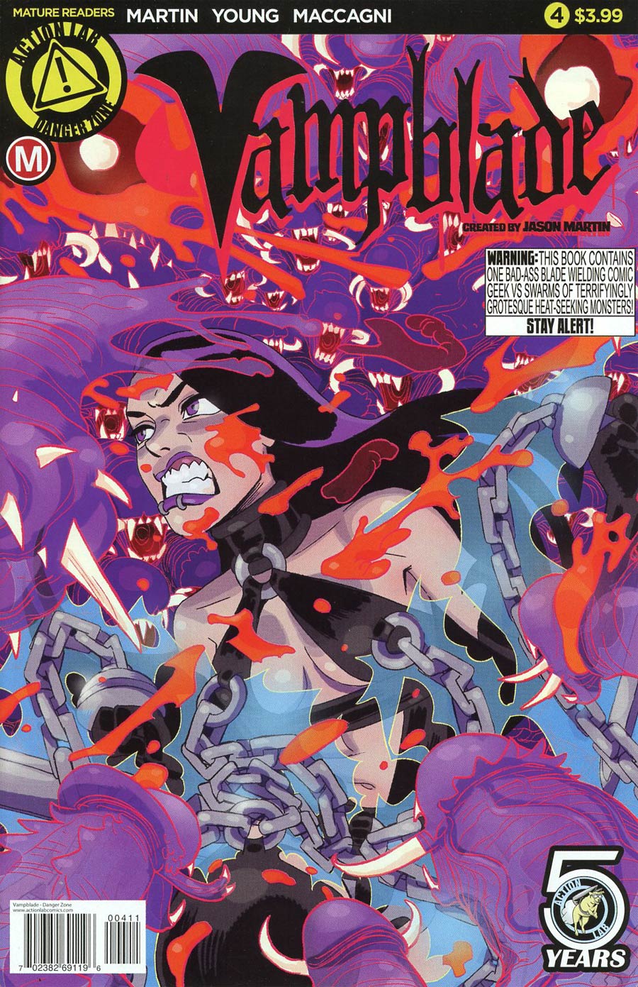Vampblade #4 Cover A Regular Winston Young Cover