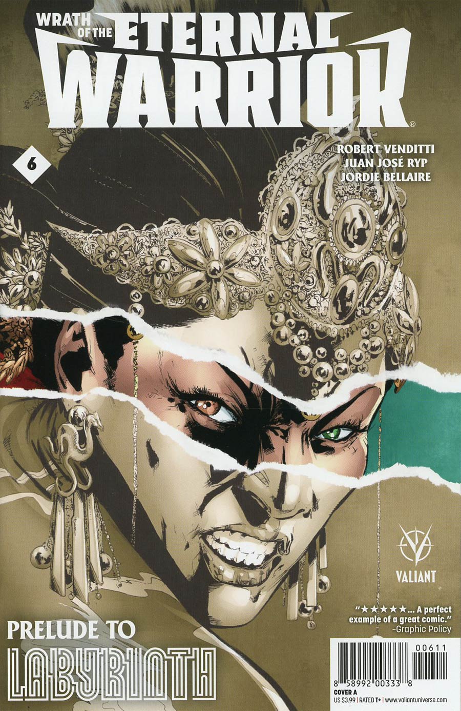 Wrath Of The Eternal Warrior #6 Cover A Regular Phil Jimenez Cover