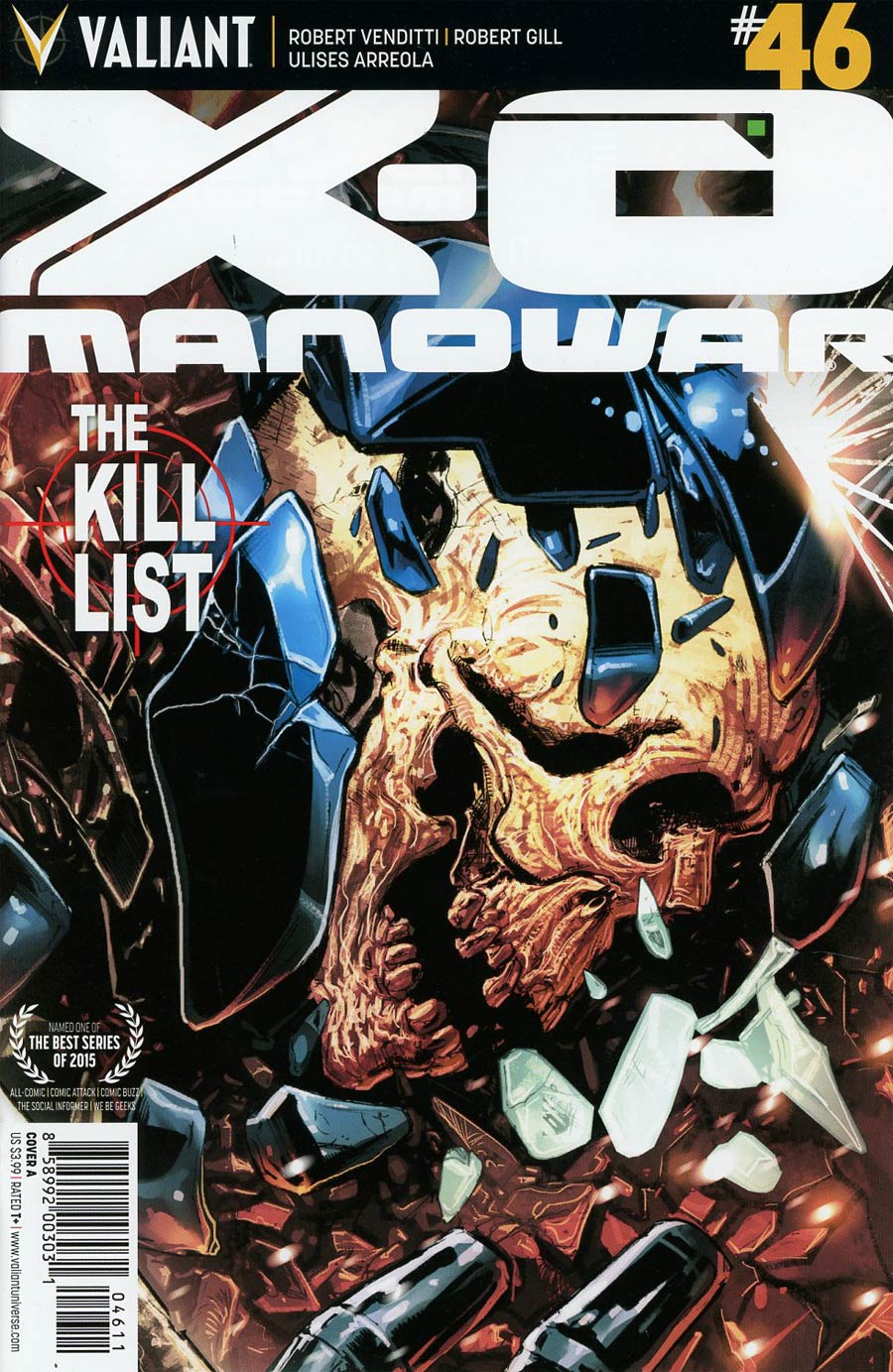 X-O Manowar Vol 3 #46 Cover A Regular Phil Jimenez Cover