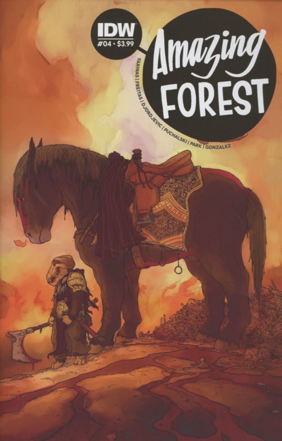 Amazing Forest #4 Cover A Regular Ulises Farinas Cover