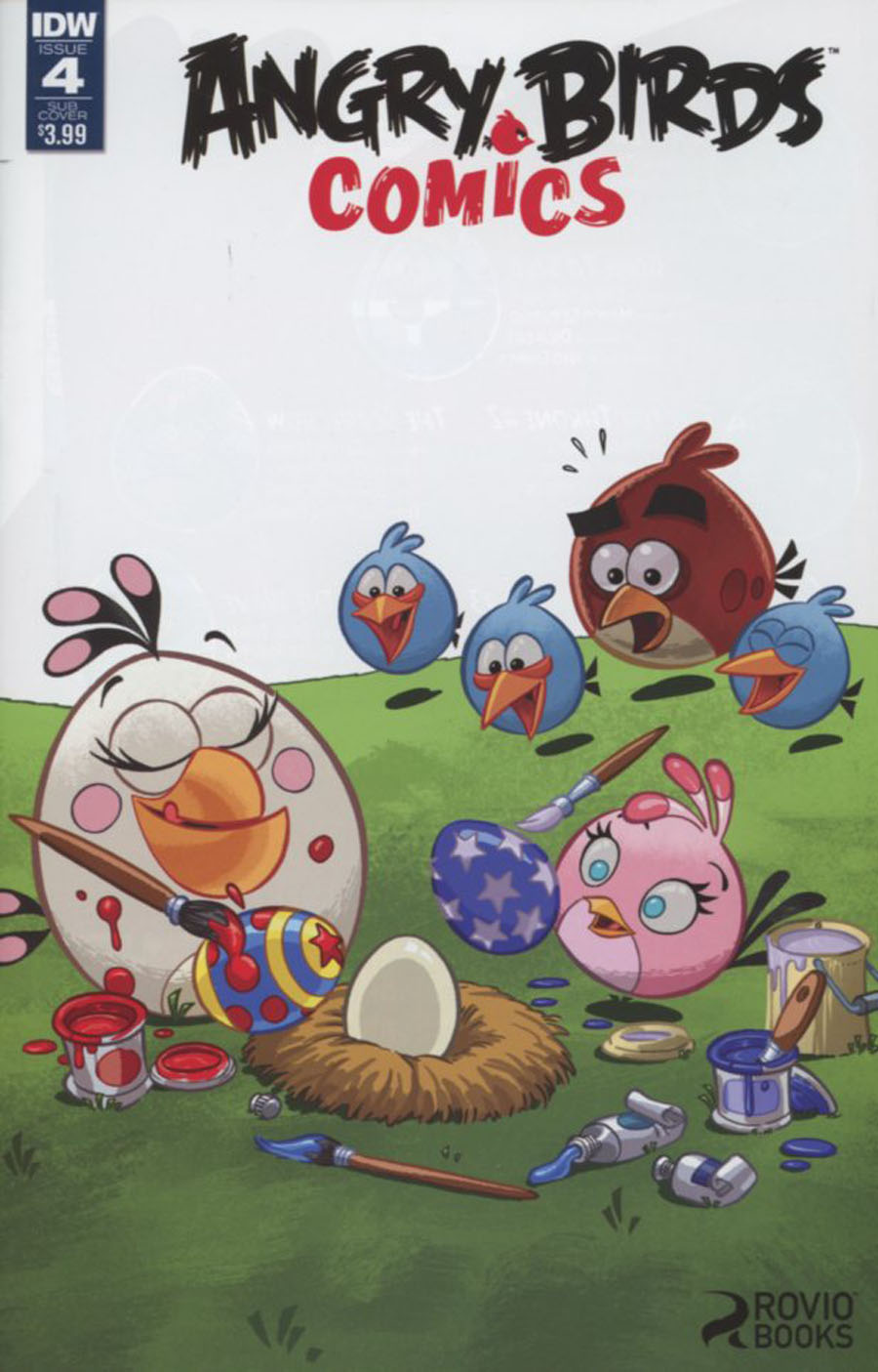 Angry Birds Comics Vol 2 #4 Cover B Variant Paco Rodriques Subscription Cover