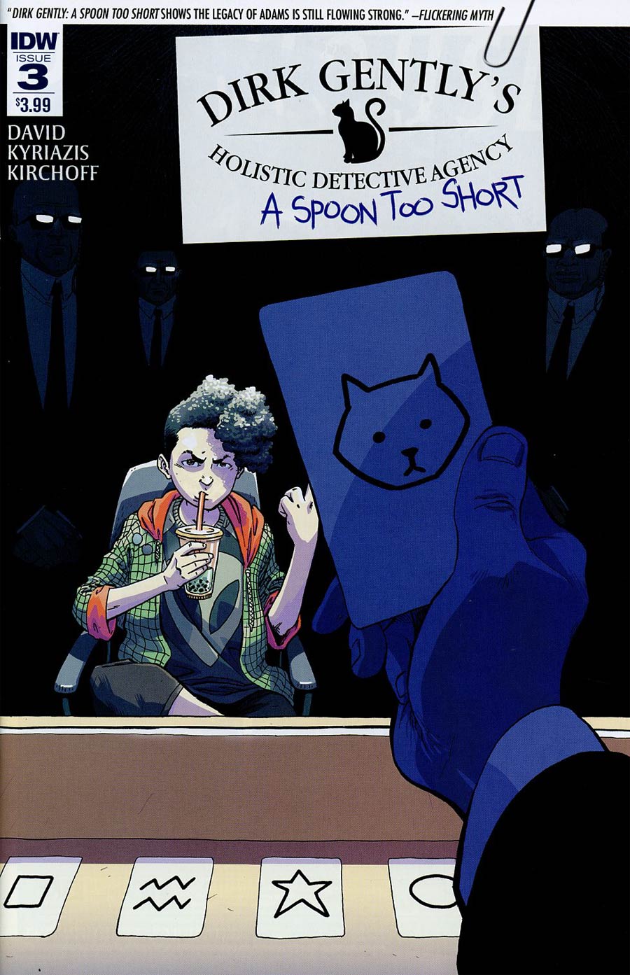 Dirk Gentlys Holistic Detective Agency A Spoon Too Short #3 Cover A Regular Ilias Kyriazis Cover