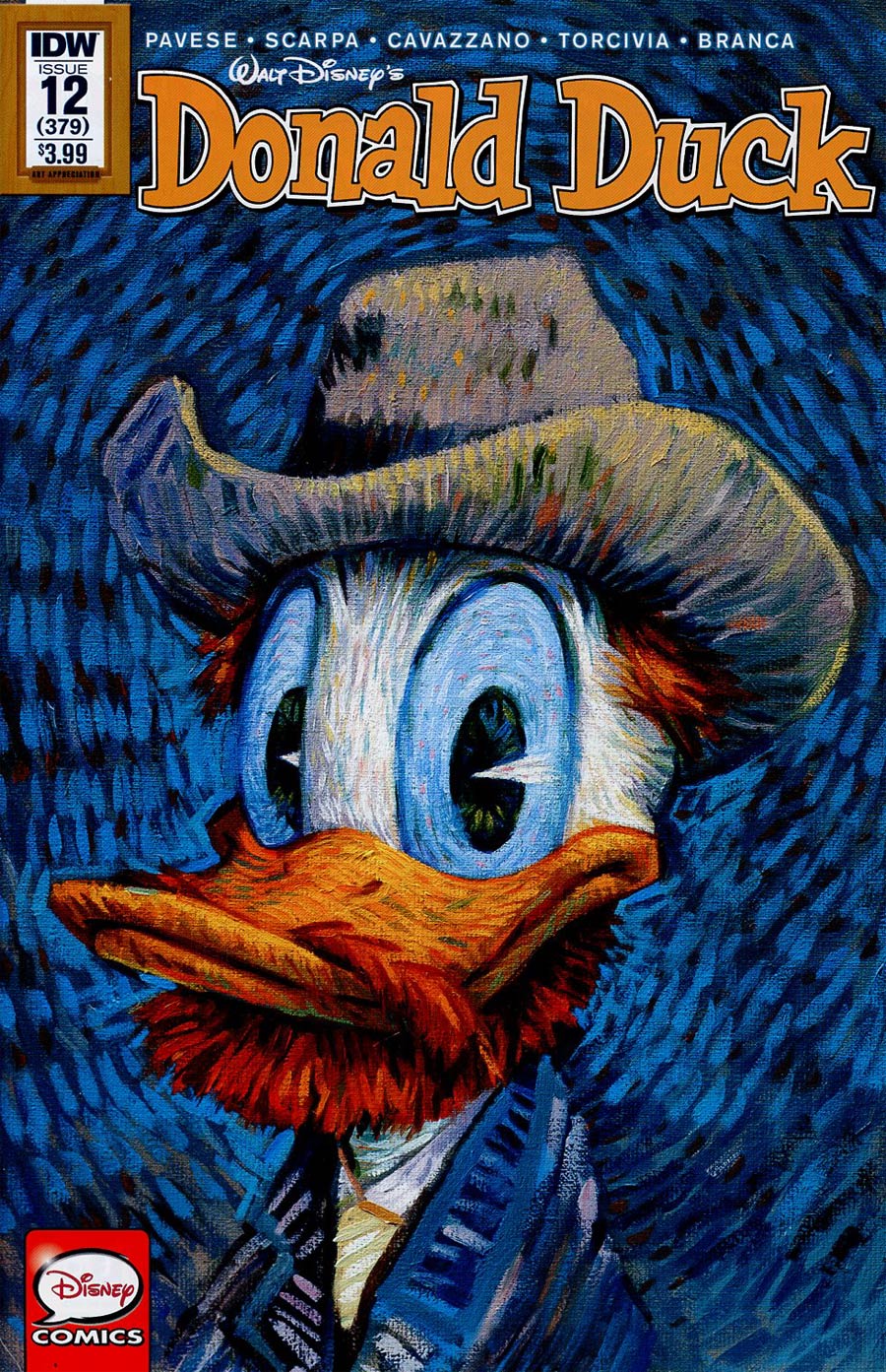Donald Duck Vol 2 #12 Cover B Variant Wouter Tulp Art Appreciation Cover