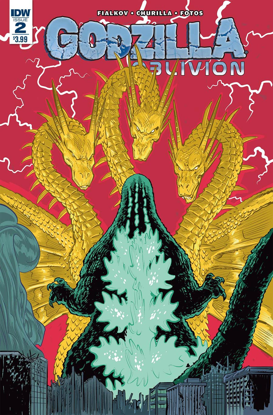 Godzilla Oblivion #2 Cover A Regular Brian Churilla Cover