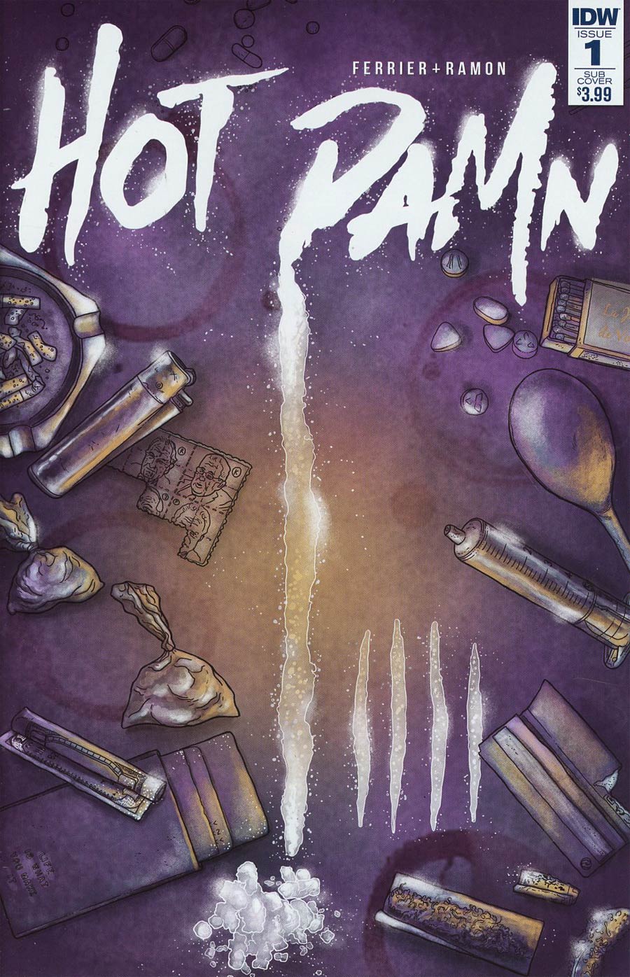 Hot Damn #1 Cover B Variant Valentin Ramon Subscription Cover