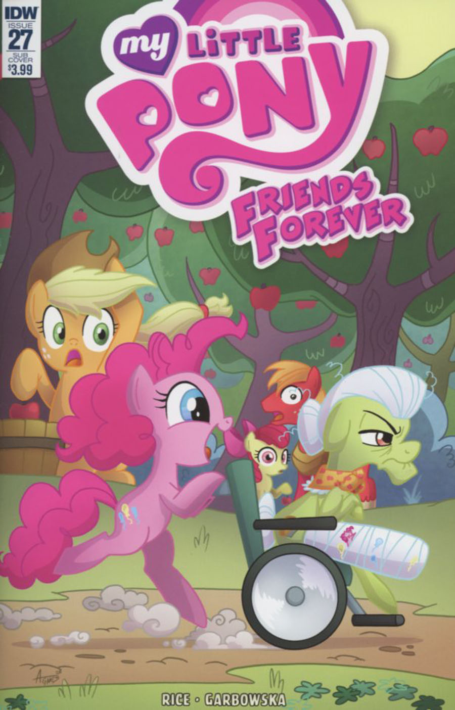 My Little Pony Friends Forever #27 Cover B Variant Agnes Garbowska Subscription Cover