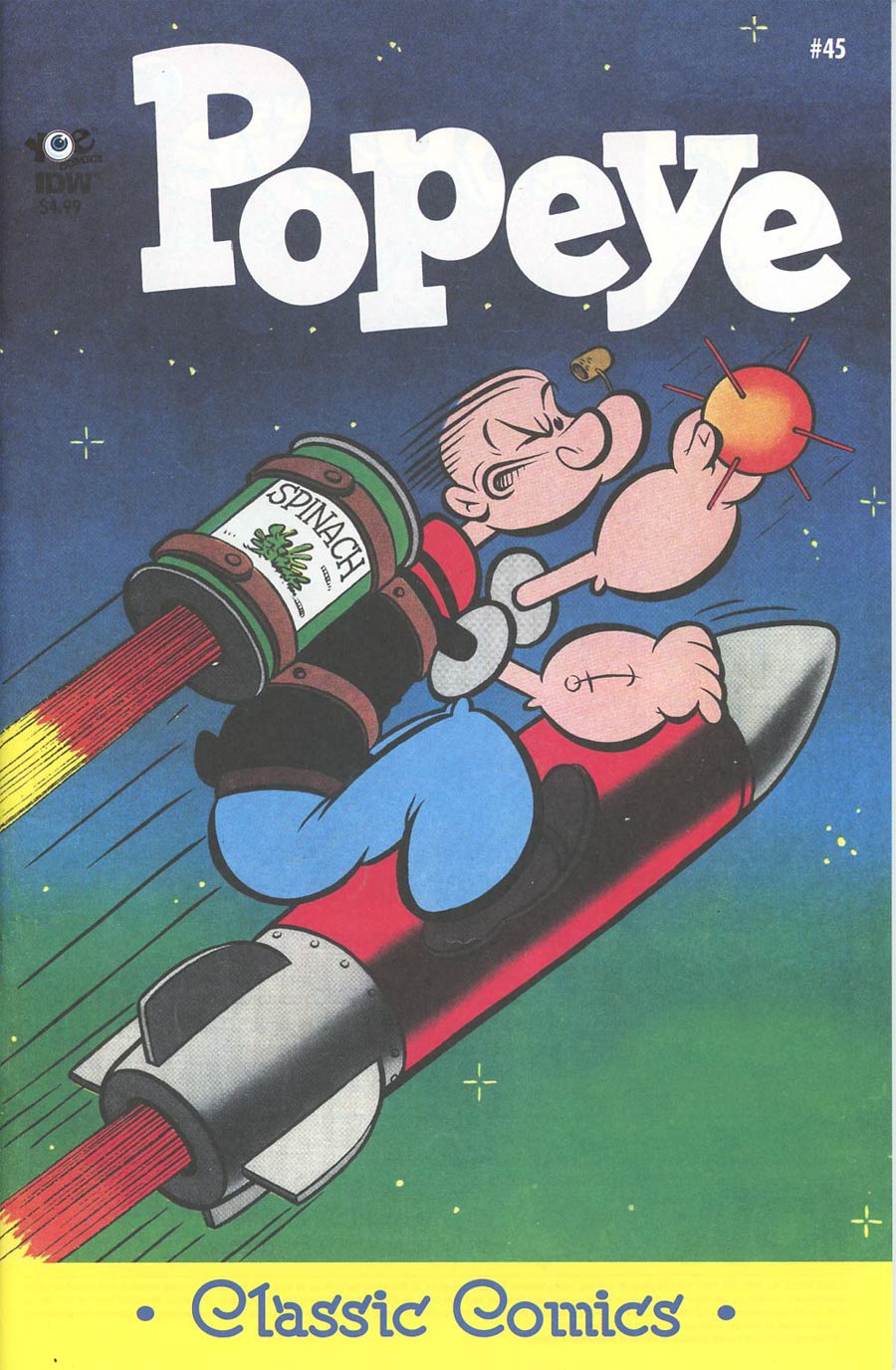 Classic Popeye #45 Cover A Regular Bud Sagendorf Cover