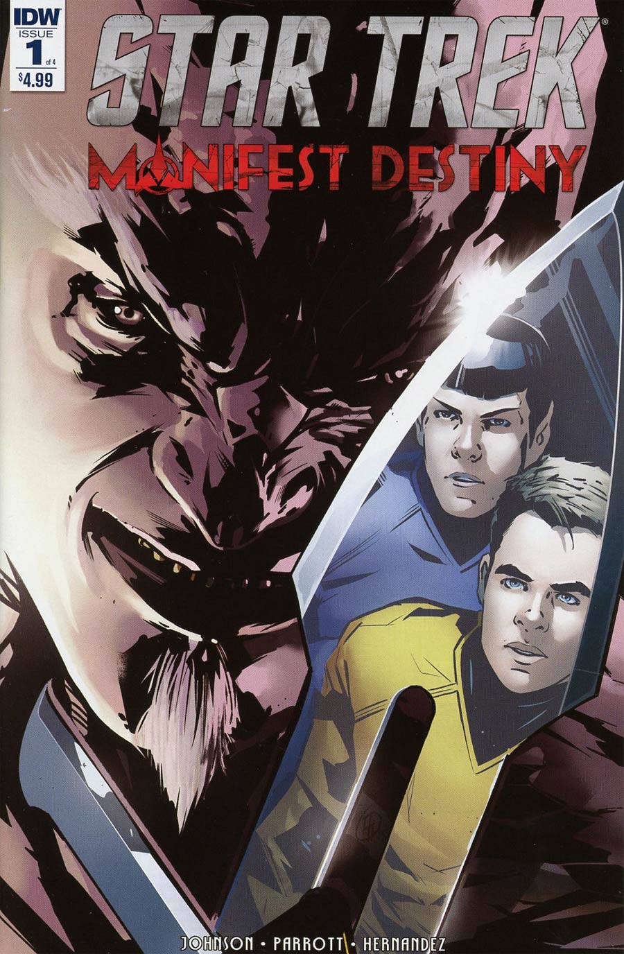 Star Trek Manifest Destiny #1 Cover A Regular Angel Hernandez Cover