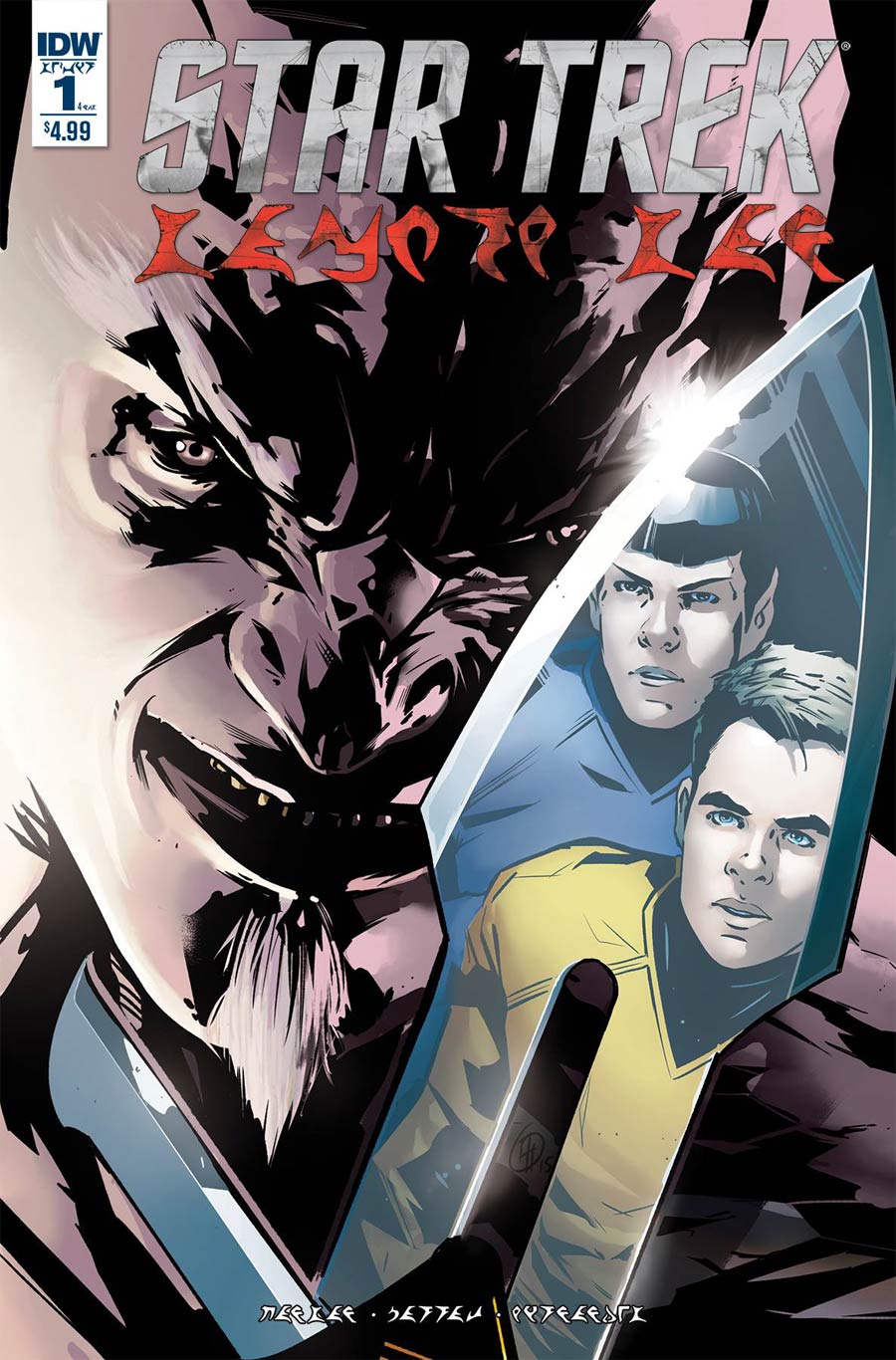 Star Trek Manifest Destiny Klingon Language Edition #1 Cover A Regular Angel Hernandez Cover