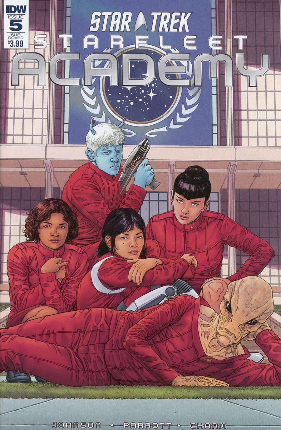 Star Trek Starfleet Academy (IDW) #5 Cover B Variant Stephen Thompson Subscription Cover