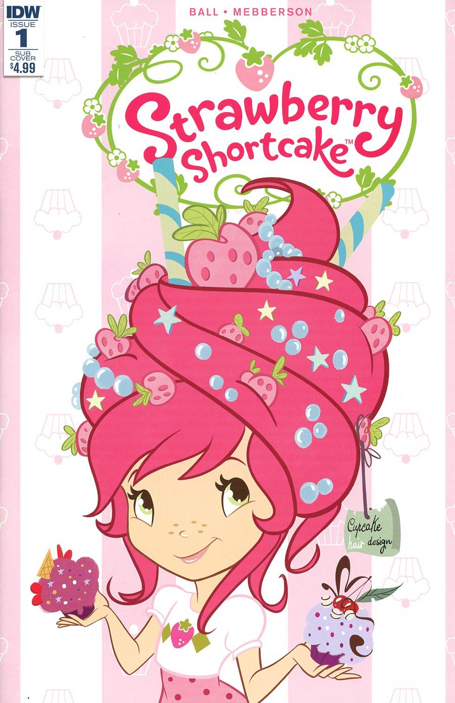 Strawberry Shortcake Vol 3 #1 Cover C Variant Nicoletta Baldari Scented Cover