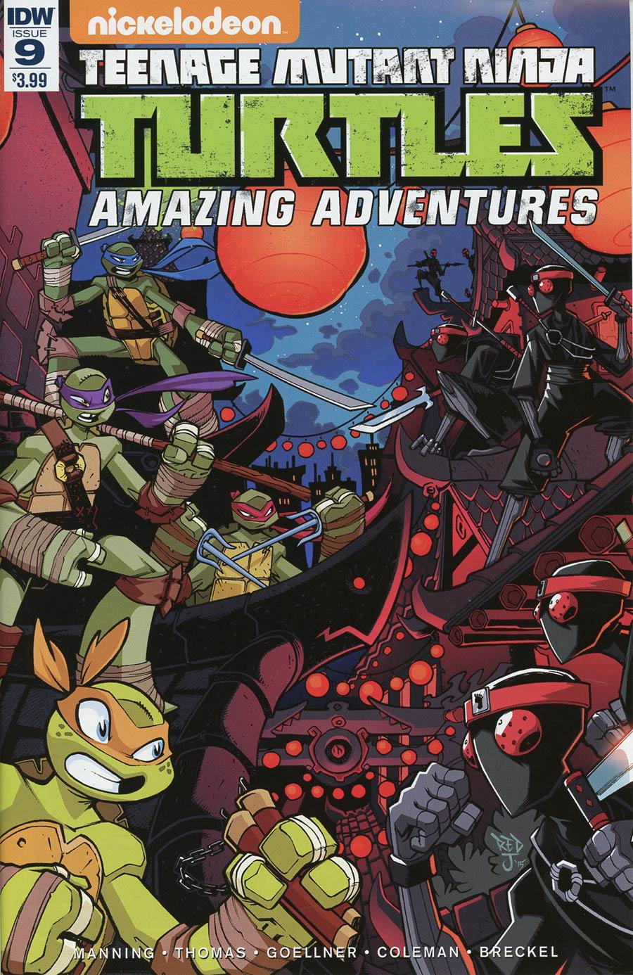 Teenage Mutant Ninja Turtles Amazing Adventures #9 Cover A Regular Jon Sommariva Cover