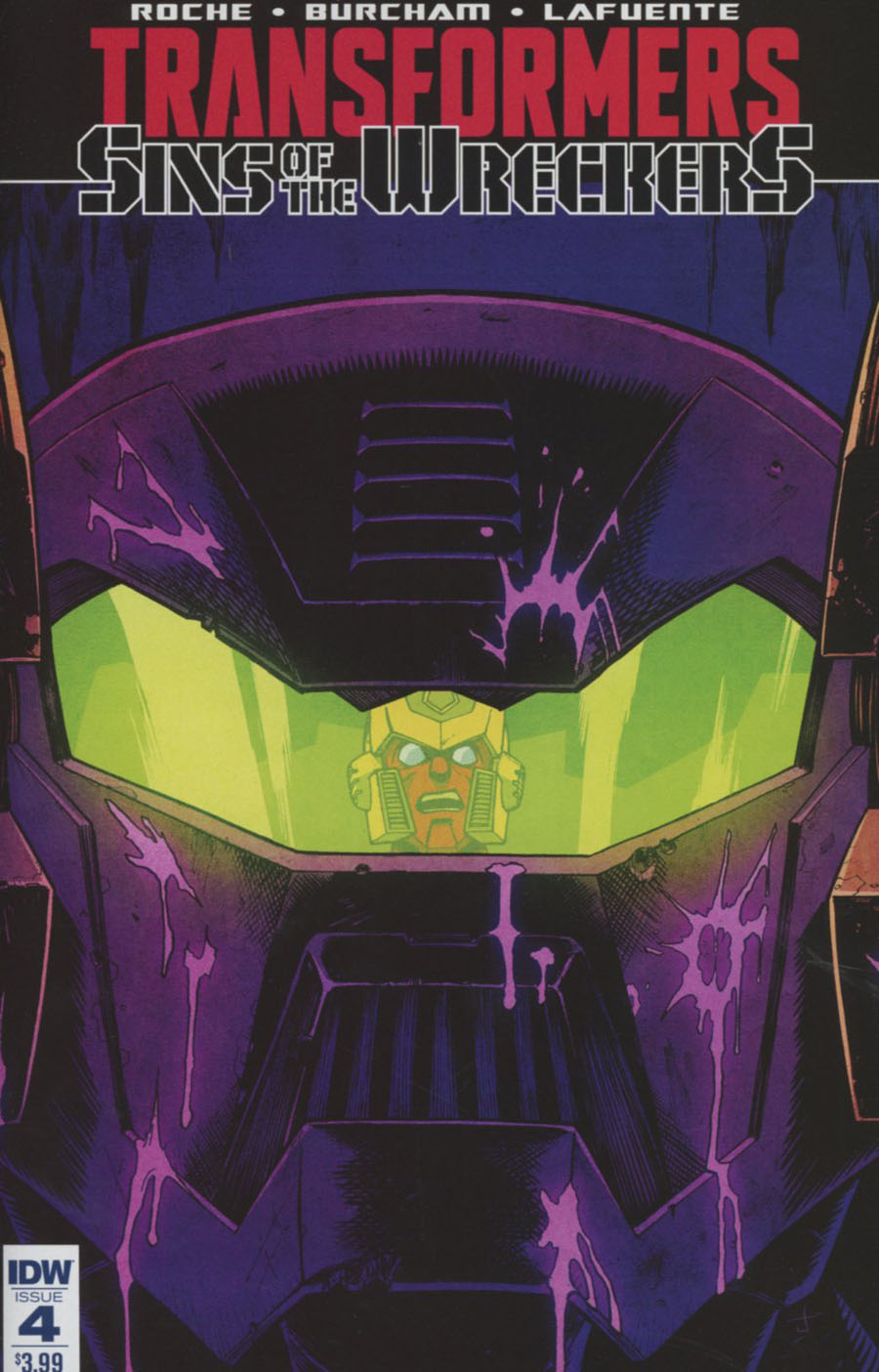 Transformers Sins Of The Wreckers #4 Cover A Regular Nick Roche Cover